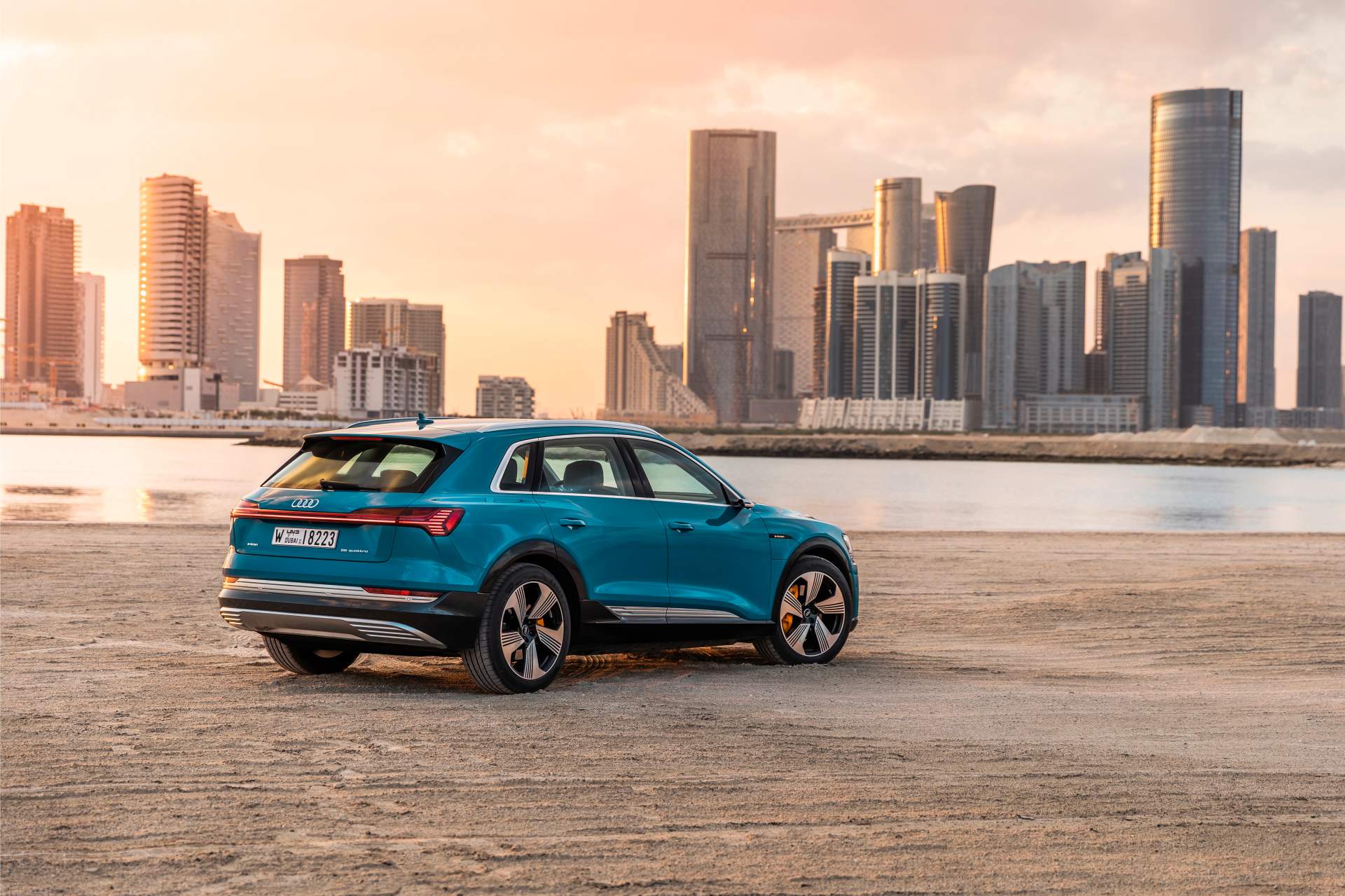 The Audi e-tron at Masdar City Scan Every Inch Of The 2019 Audi e-tron Electric SUV In 303 Photos