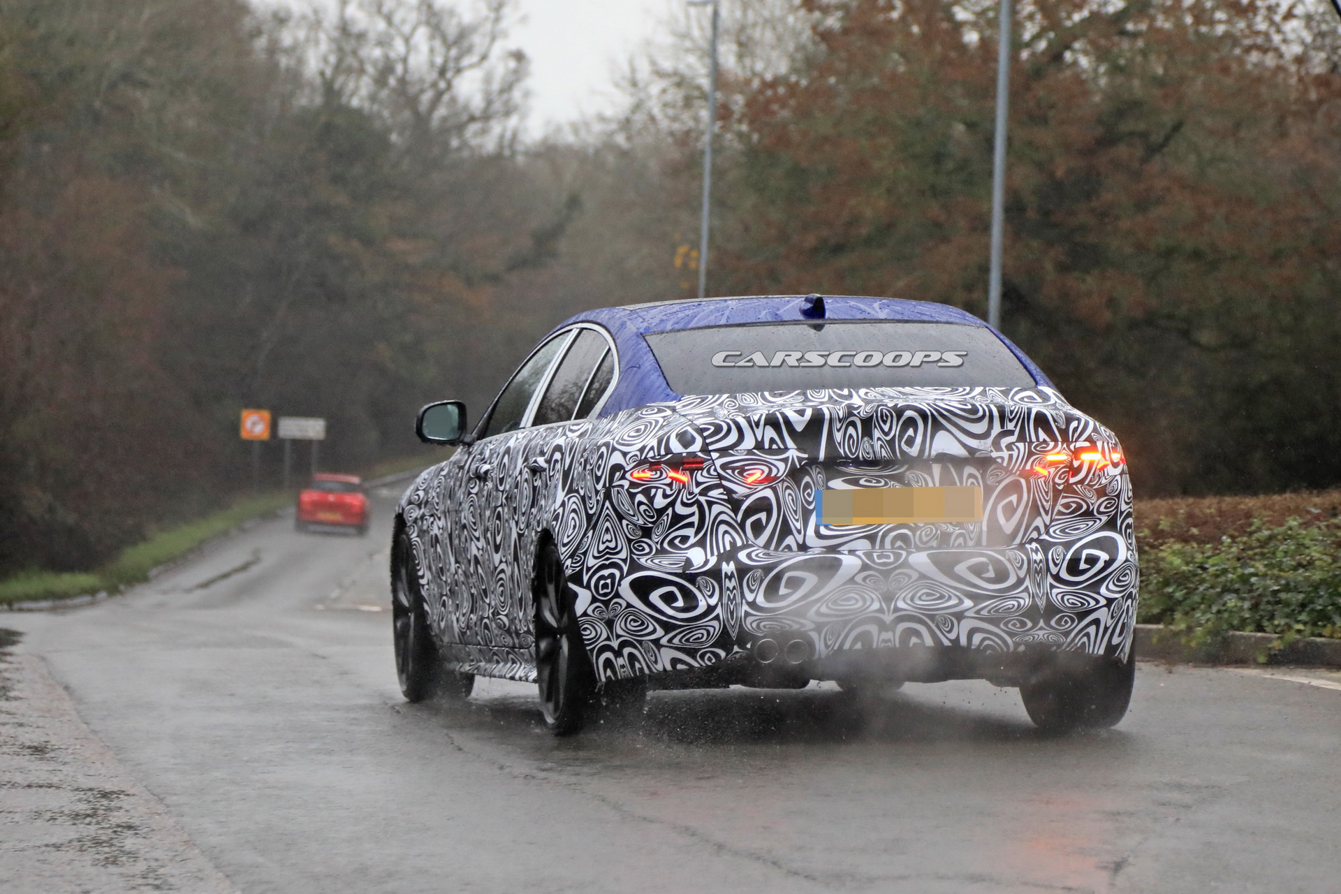 2019 jaguar xe facelift spy 16 2019 Jaguar XE Shaping Up To Be A More Competent 3-Series Rival