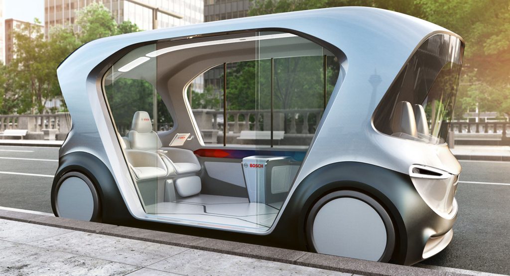  Bosch’s Autonomous Electric Shuttle Concept Aims To Be The Future Of Travel