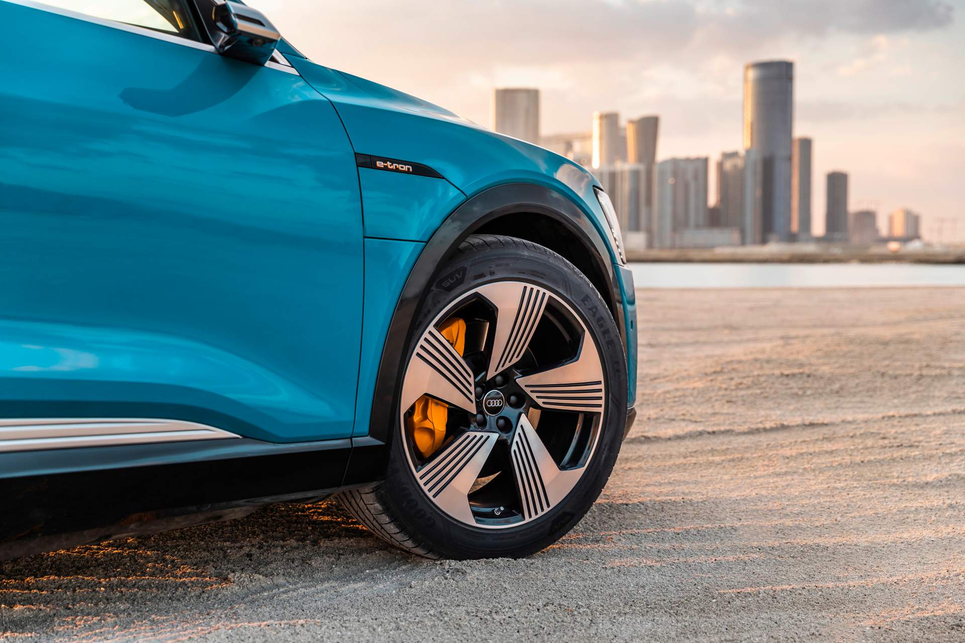 The Audi e-tron at Masdar City Scan Every Inch Of The 2019 Audi e-tron Electric SUV In 303 Photos