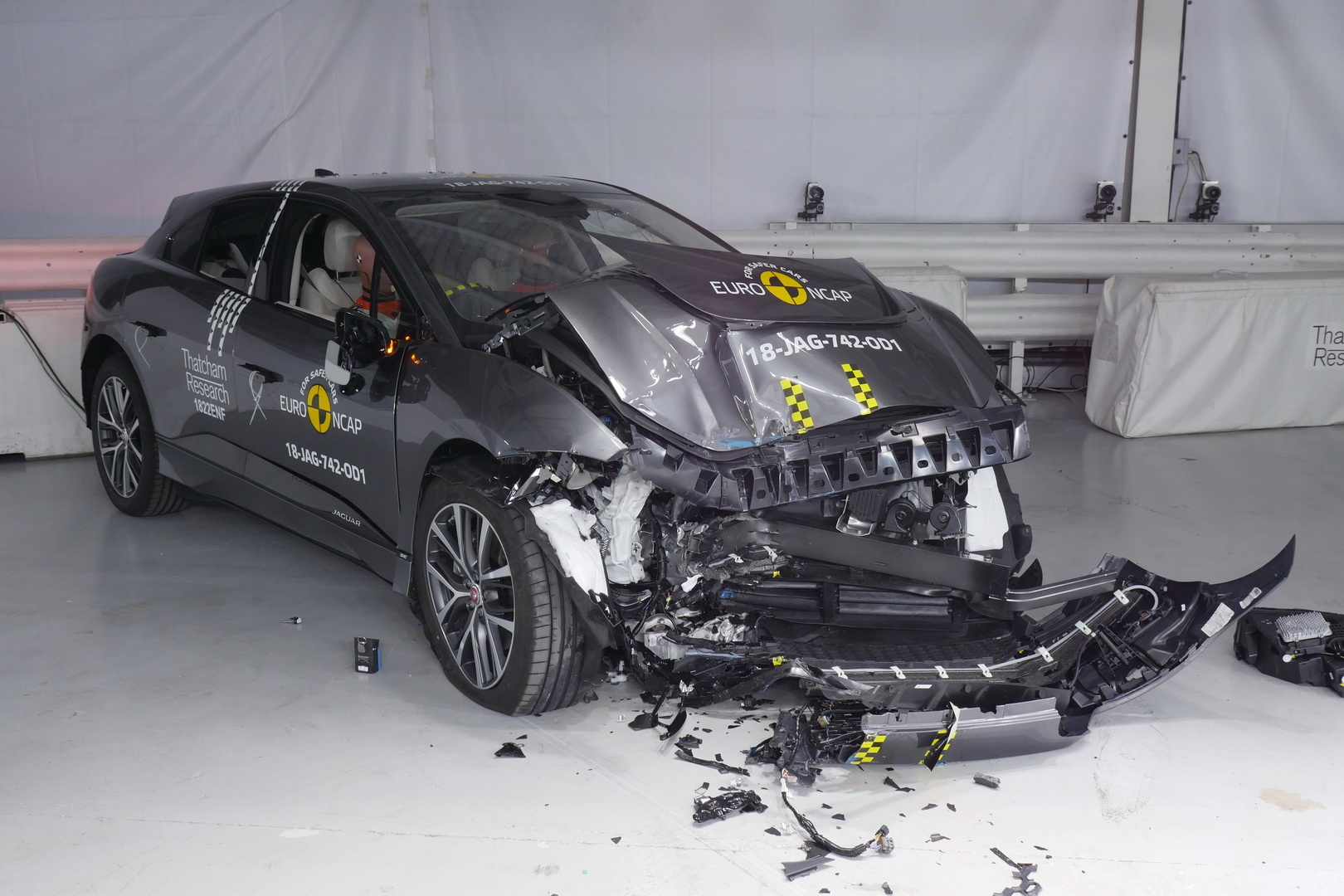 jaguar i-pace 2018 euro ncap 7 Euro NCAP: ONE Star For New Jeep Wrangler, ZERO For Fiat Panda