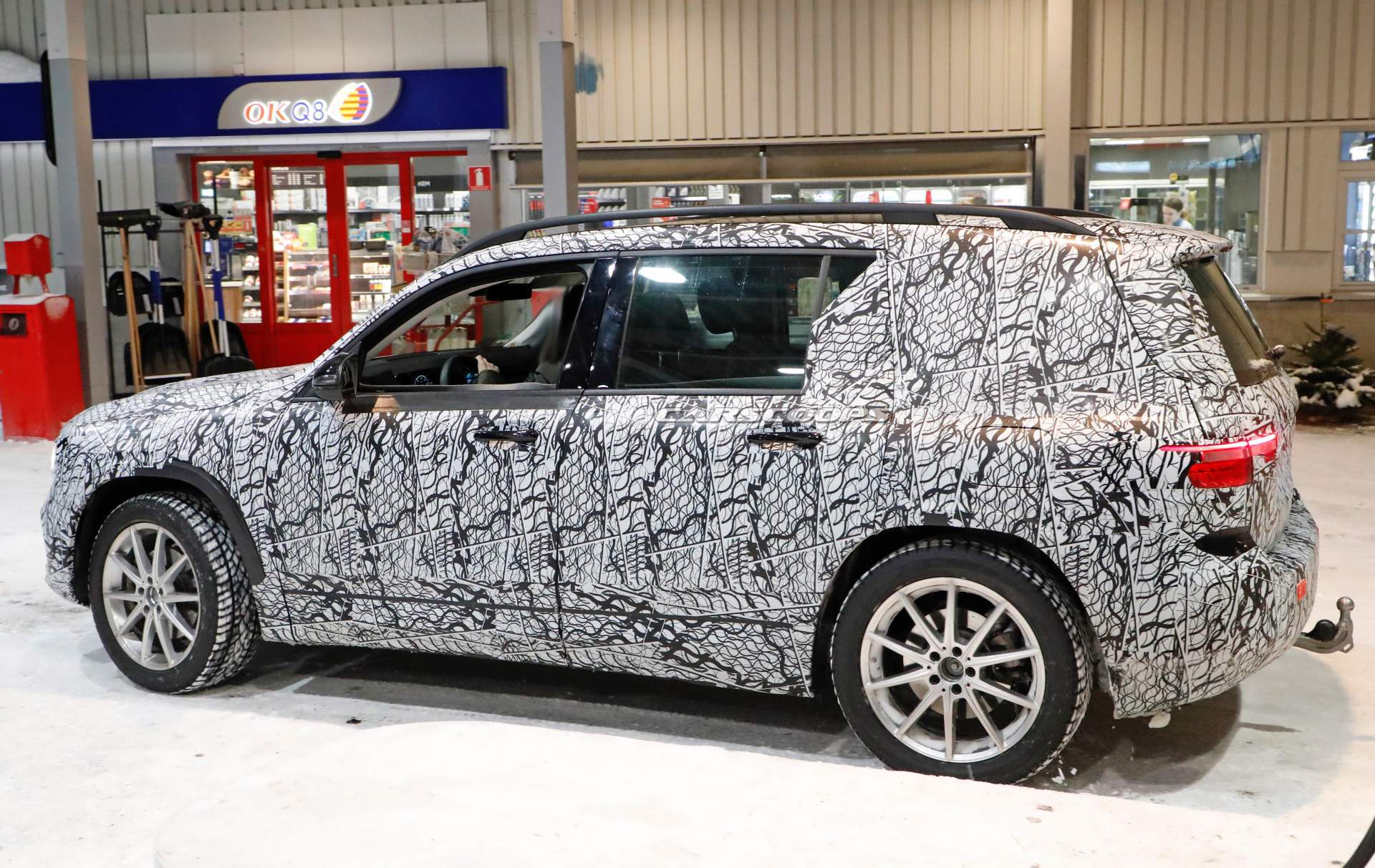 2019 Mercedes GLB spy shots 11 2019 Mercedes GLB: Here’s Our Best Look Yet At Compact SUV’s Interior