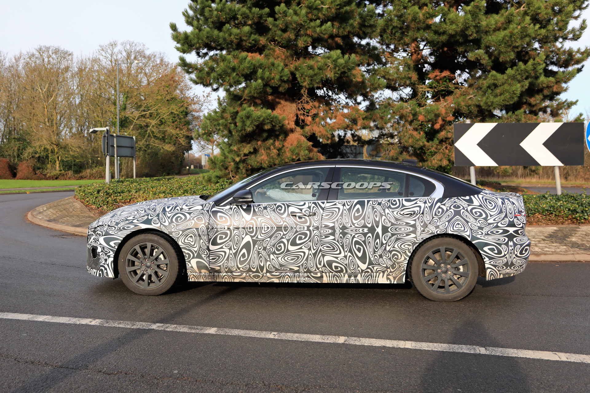 2019 jaguar xe facelift spy 24 2019 Jaguar XE Shaping Up To Be A More Competent 3-Series Rival