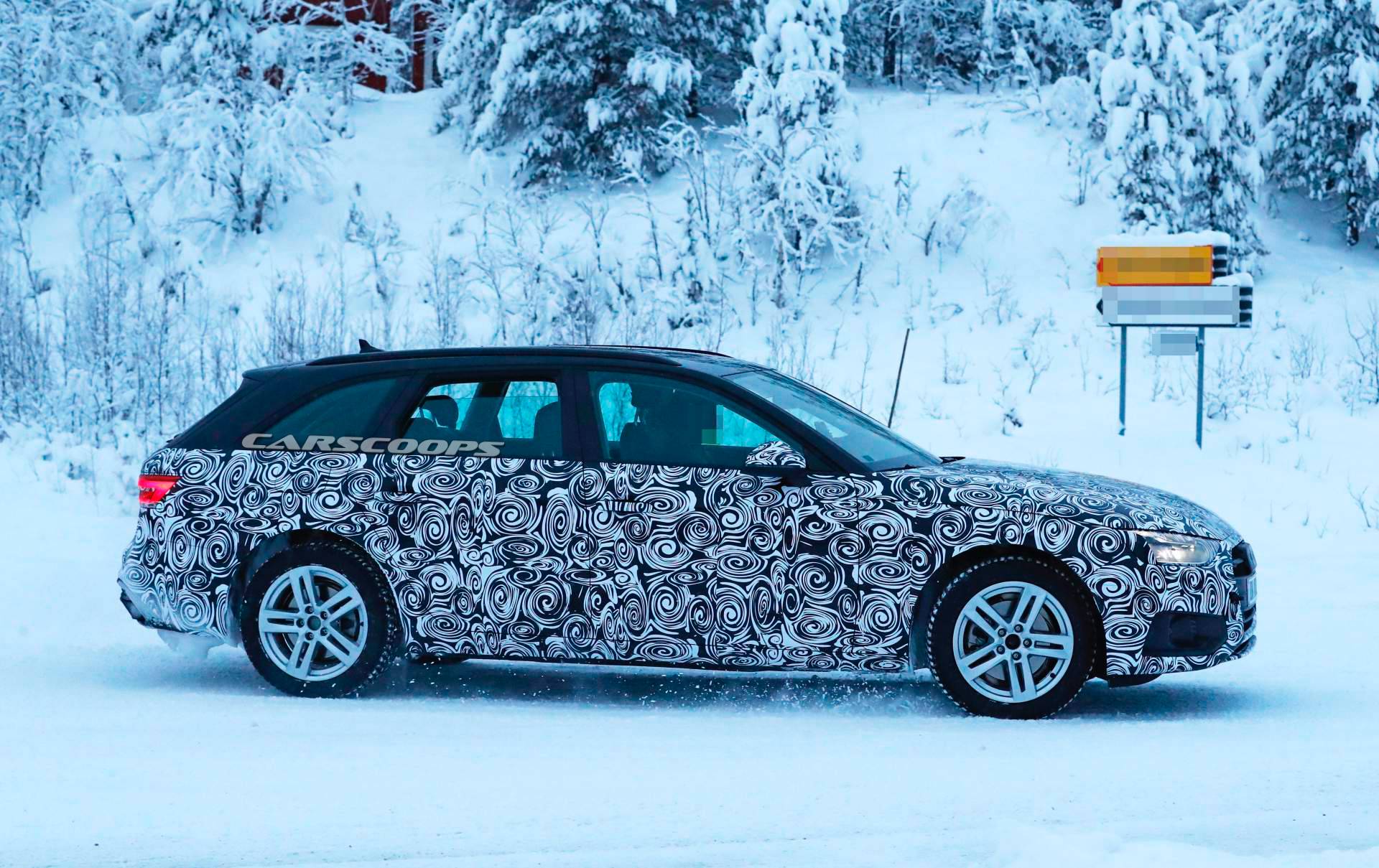 2020 Audi A4 Avant spy shots 22 2020 Audi A4 Family Getting A Proper Facelift After All (Video)