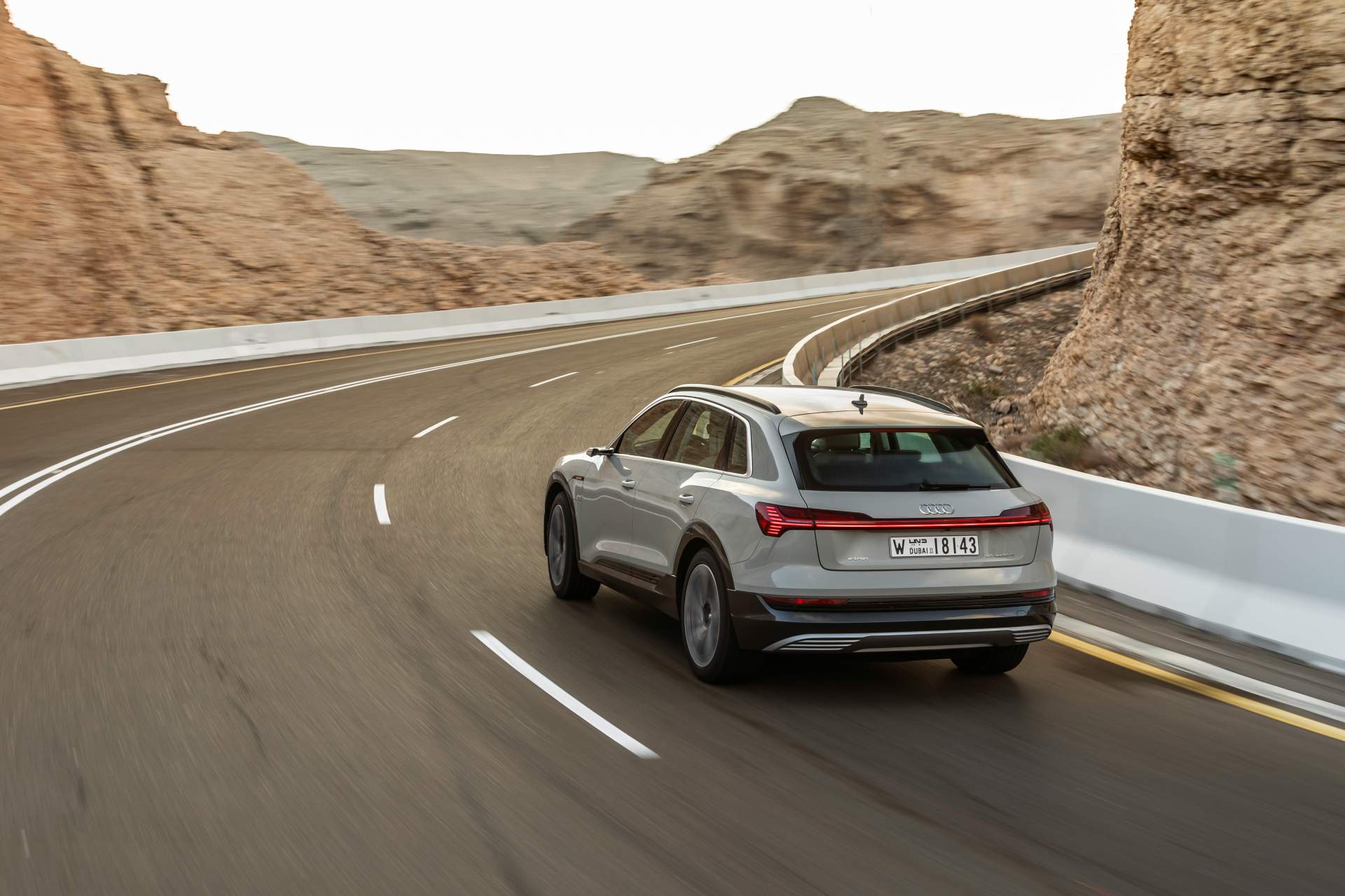 The Audi e-tron at Masdar City Scan Every Inch Of The 2019 Audi e-tron Electric SUV In 303 Photos