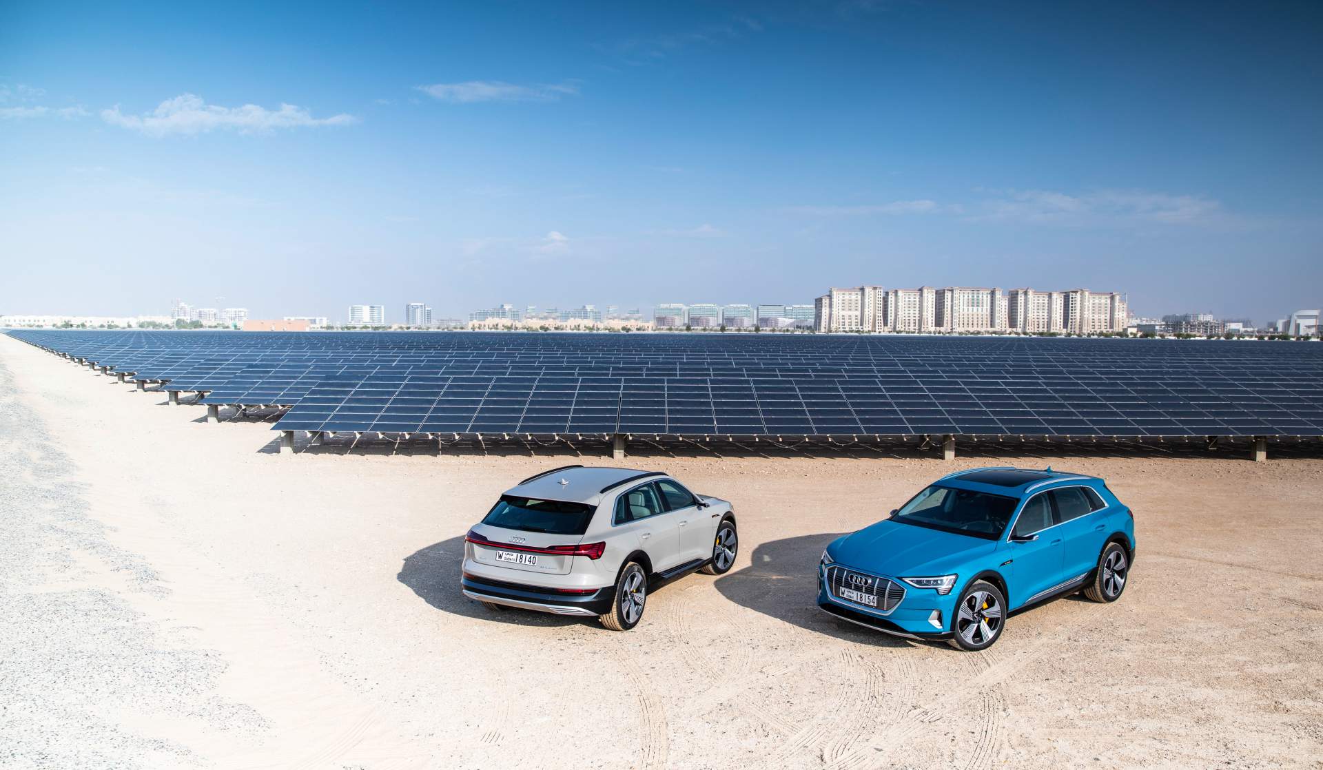 The Audi e-tron at Masdar City Scan Every Inch Of The 2019 Audi e-tron Electric SUV In 303 Photos