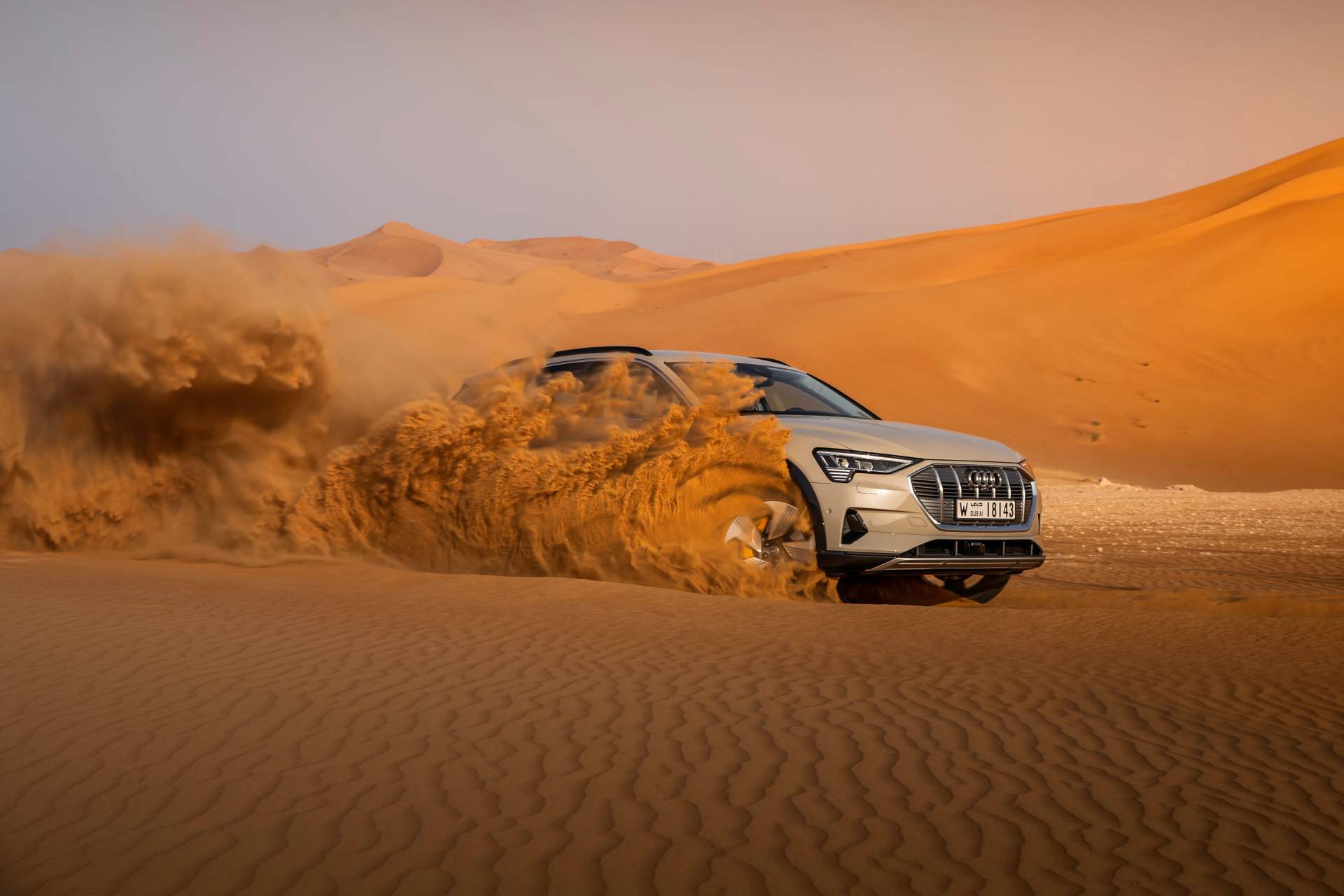 The Audi e-tron at Masdar City Scan Every Inch Of The 2019 Audi e-tron Electric SUV In 303 Photos