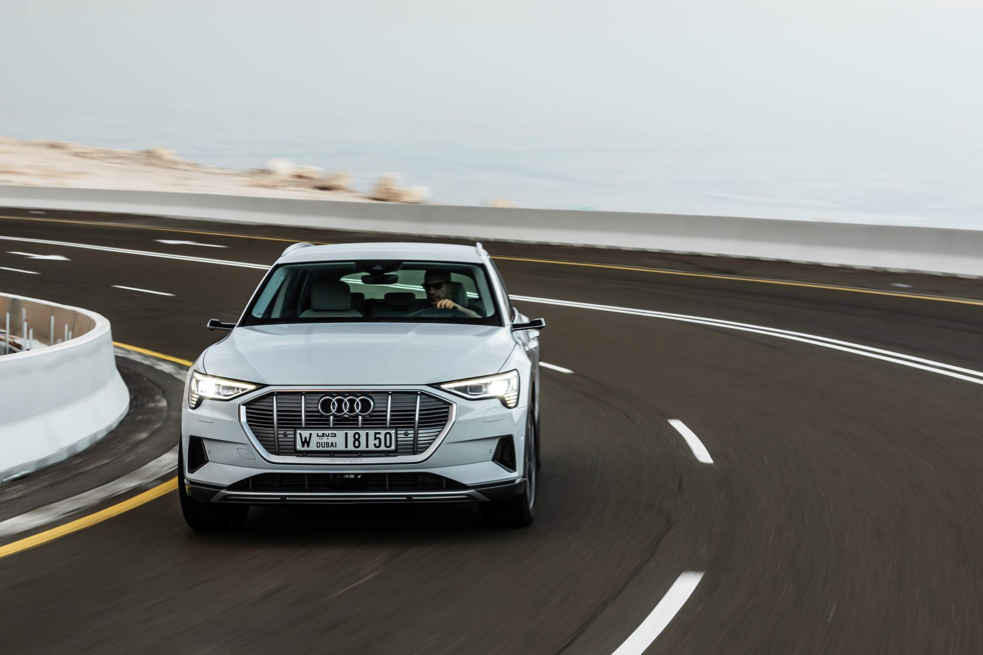 The Audi e-tron at Masdar City Scan Every Inch Of The 2019 Audi e-tron Electric SUV In 303 Photos