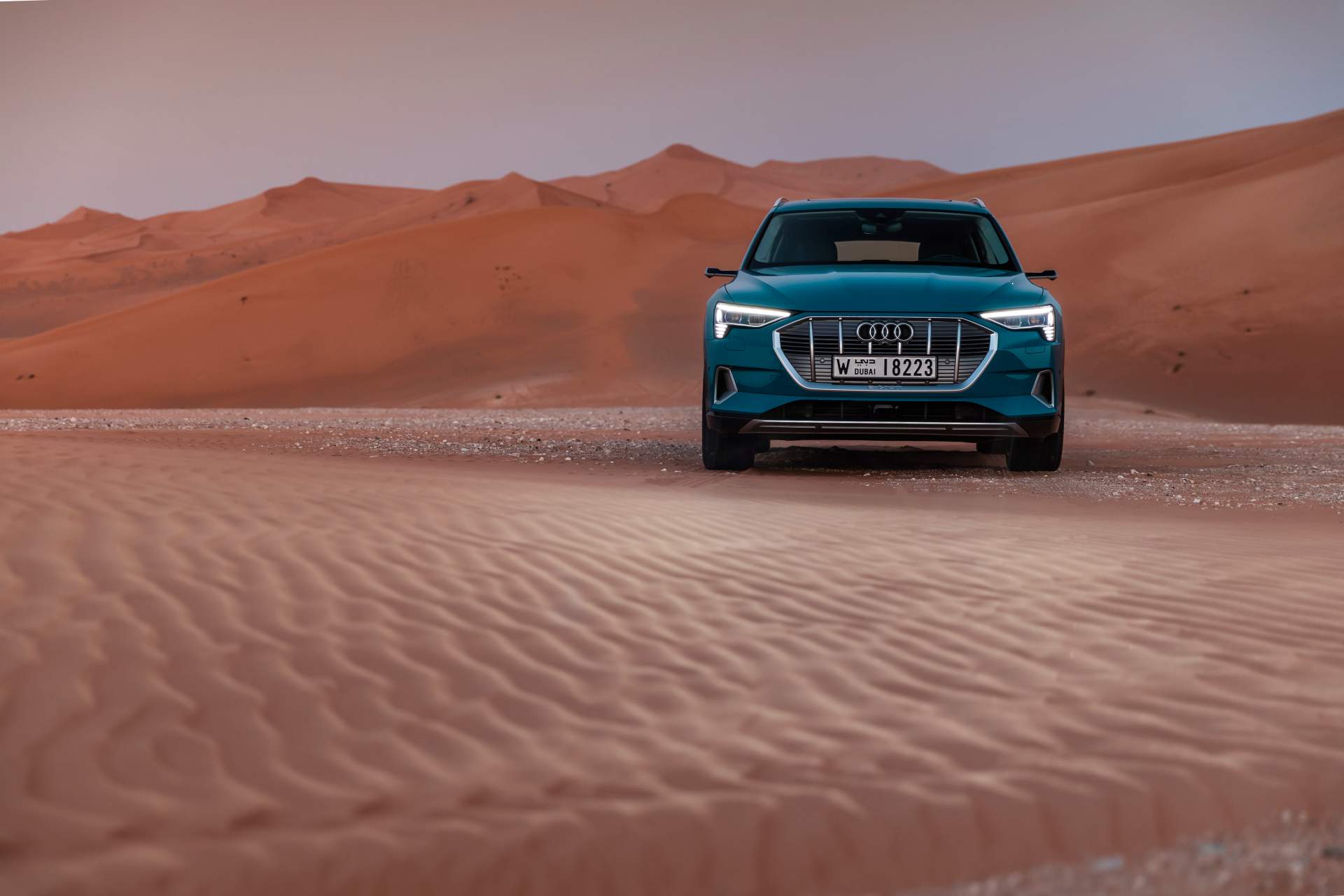 The Audi e-tron at Masdar City Scan Every Inch Of The 2019 Audi e-tron Electric SUV In 303 Photos