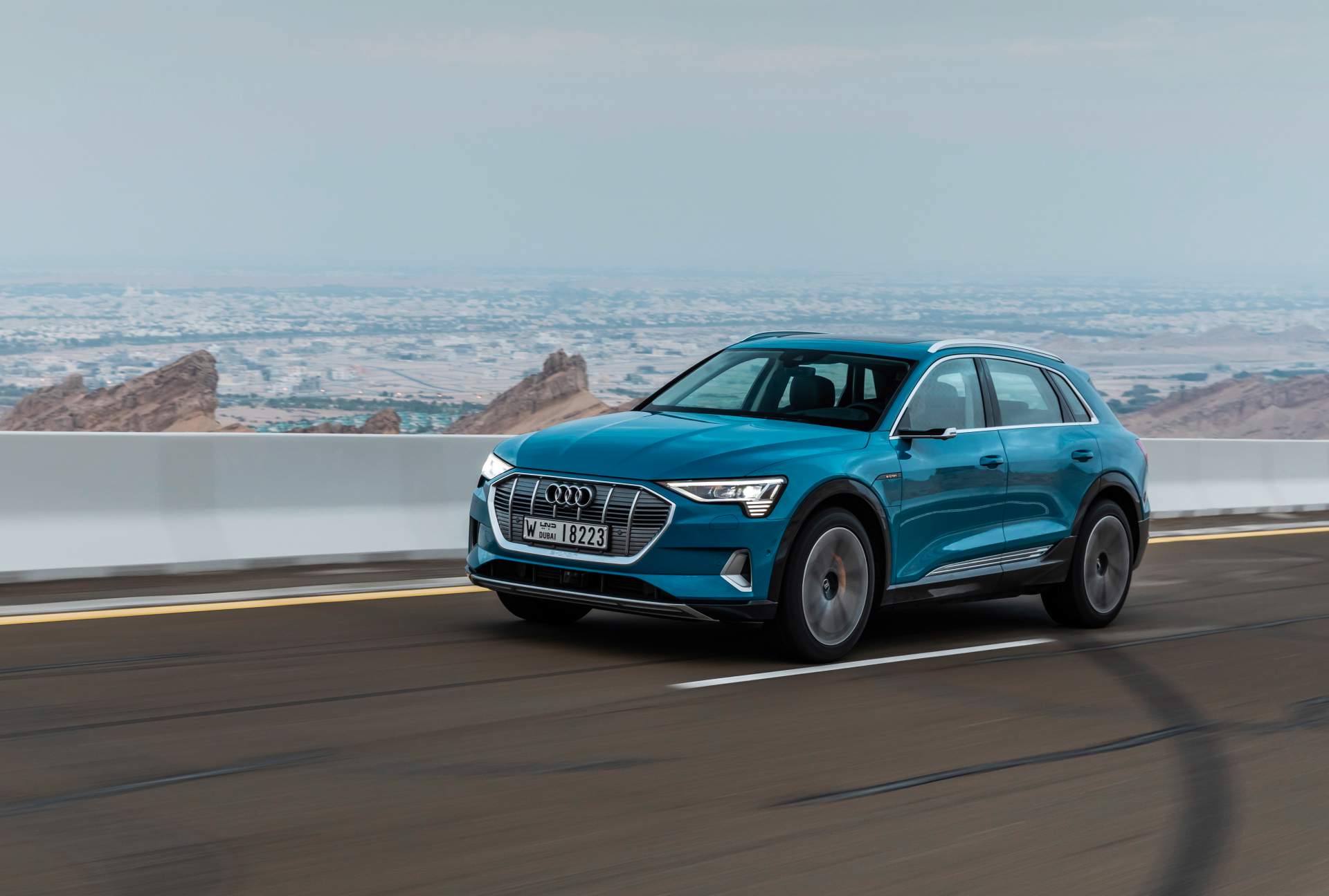 The Audi e-tron at Masdar City Scan Every Inch Of The 2019 Audi e-tron Electric SUV In 303 Photos