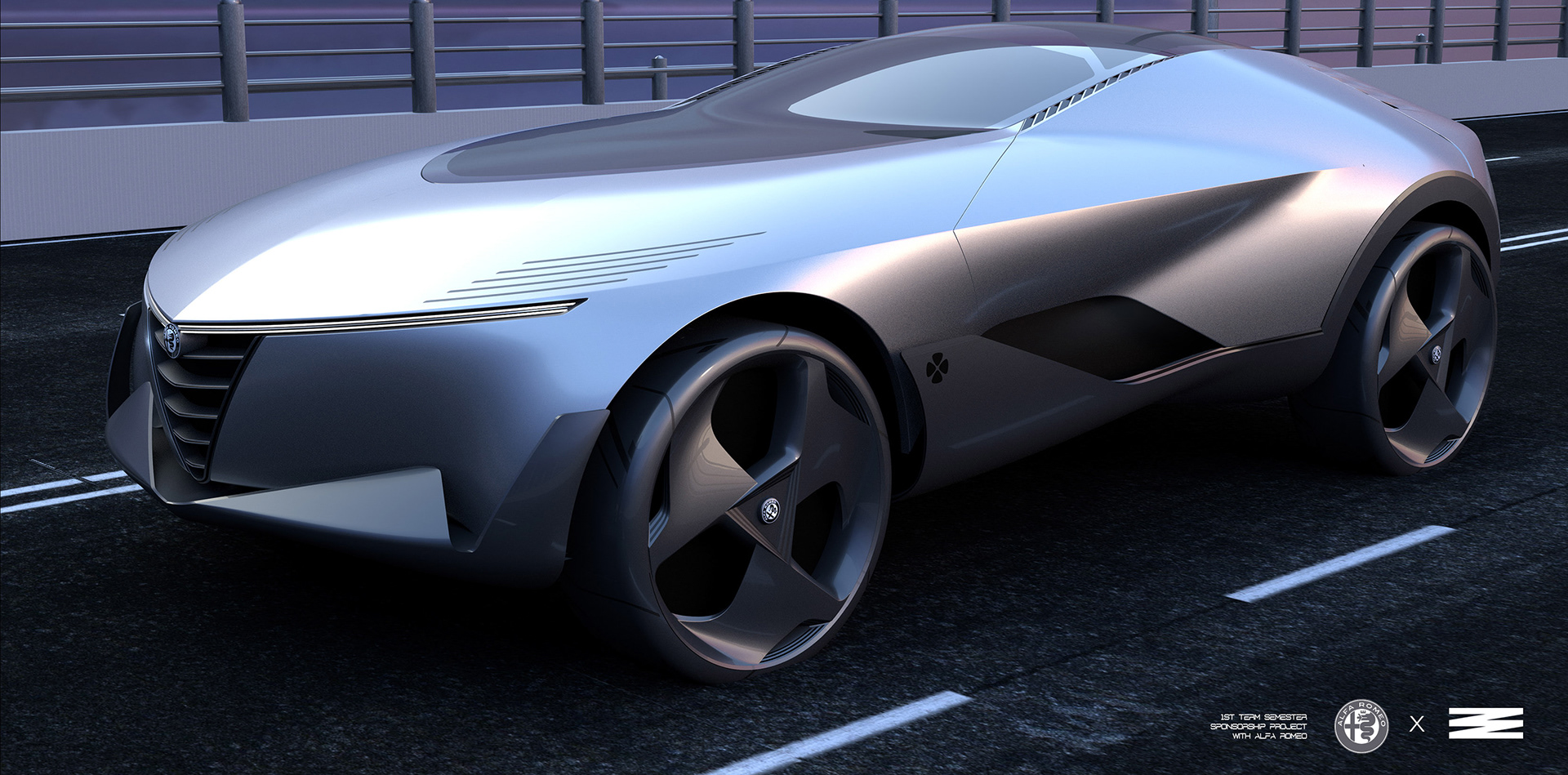 Alfa-Romeo-Freccia-Concept-14 Classic Alfa Romeo Montreal Inspires Futuristic Crossover Concept