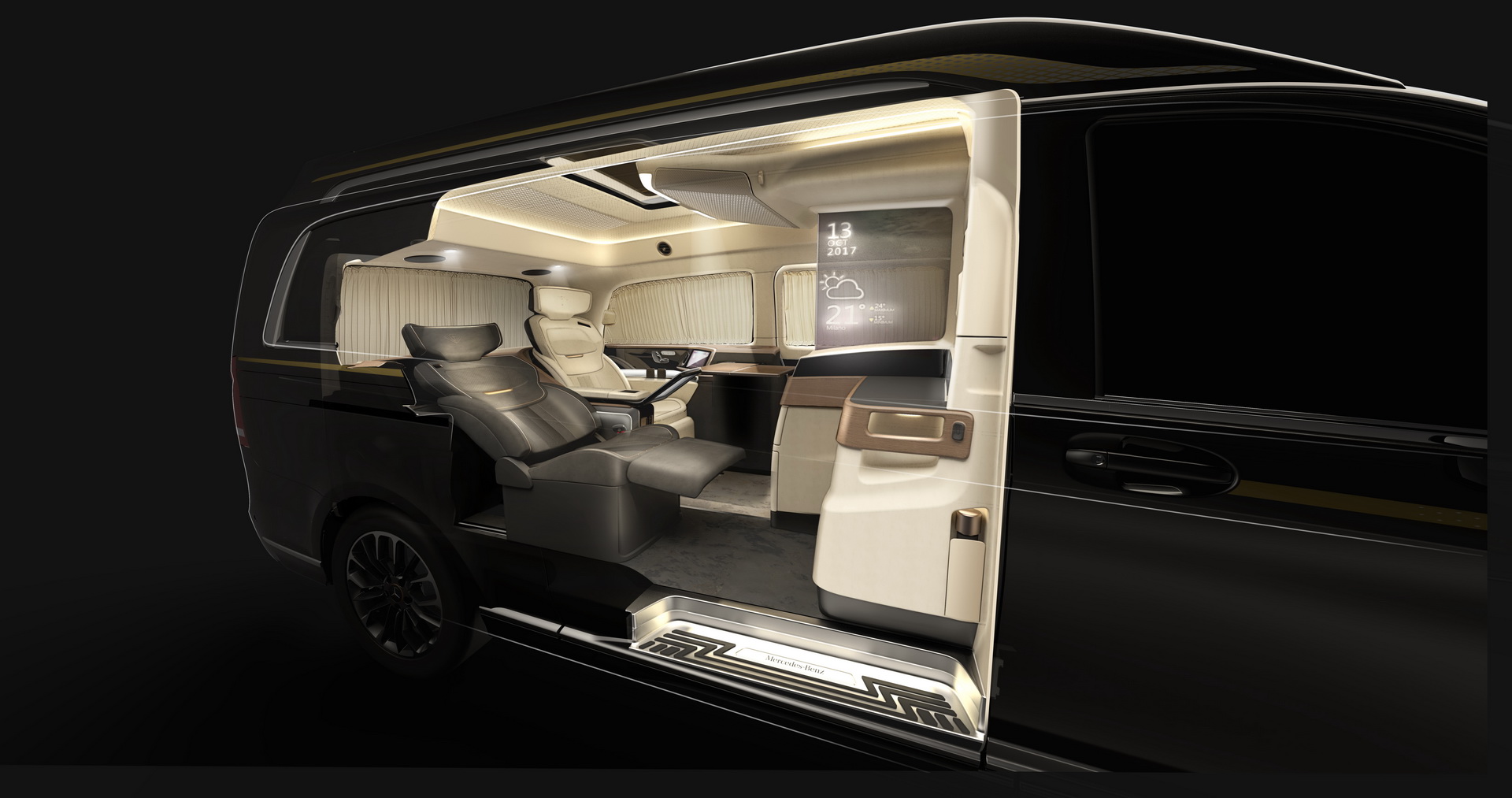 mercedes-benz v-class tuning italdesign xingchi vulcanus 5 Italdesign’s Vulcanus Is A Super Lux Mercedes V-Class For China’s Elite