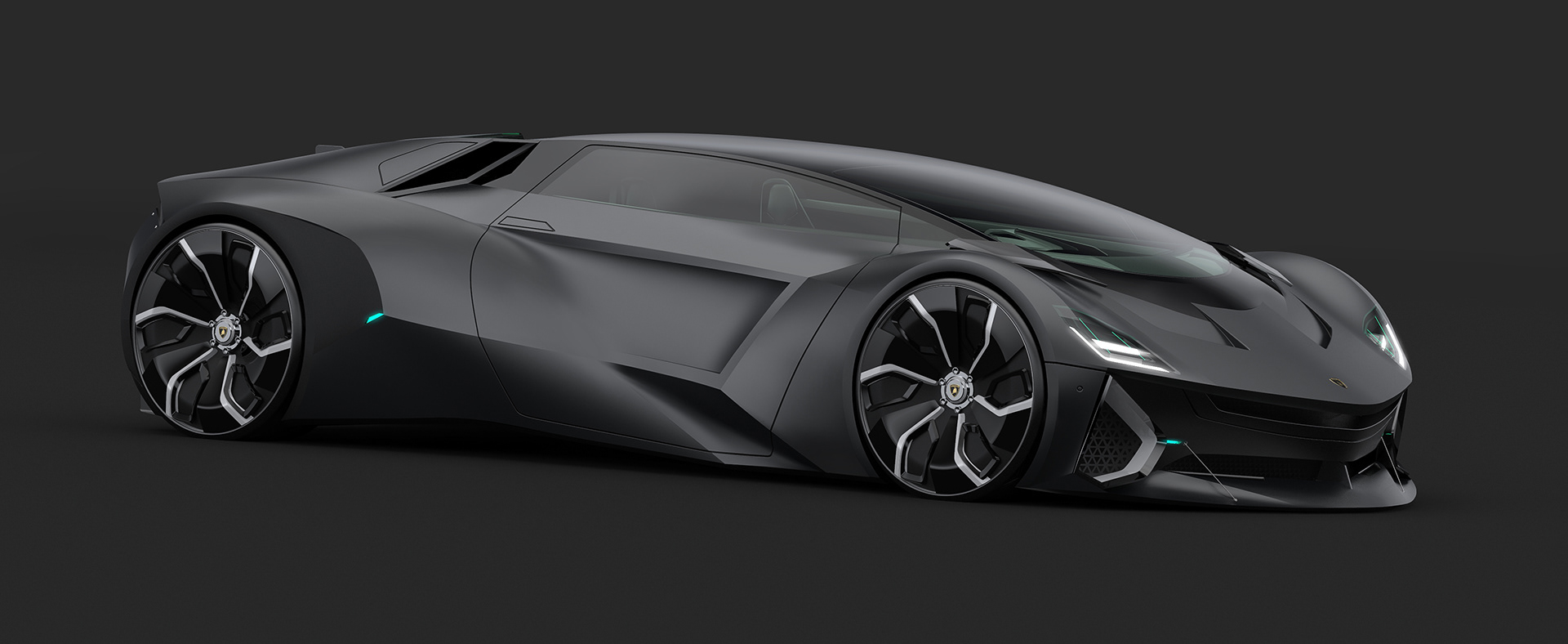lamborghini vega rendering 11 Lamborghini Vega Floats The Idea Of A Smaller Supercar Than The Huracan