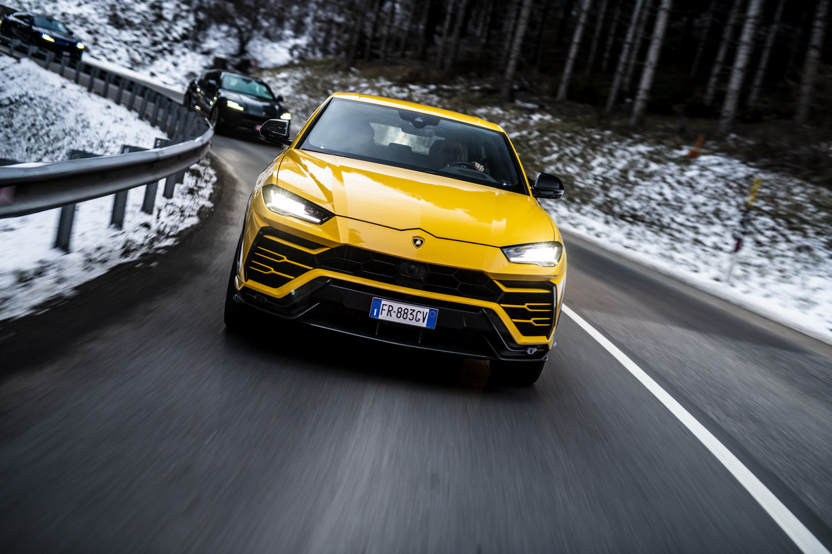 lamborghini urus lm002 90 Lamborghini Urus Convoy Embarks On Special Journey, LM002 Leads The Pack