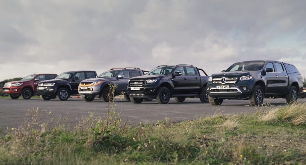  Mercedes X-Class Vs Rivals Is A Pointless, Yet Amusing Drag Race