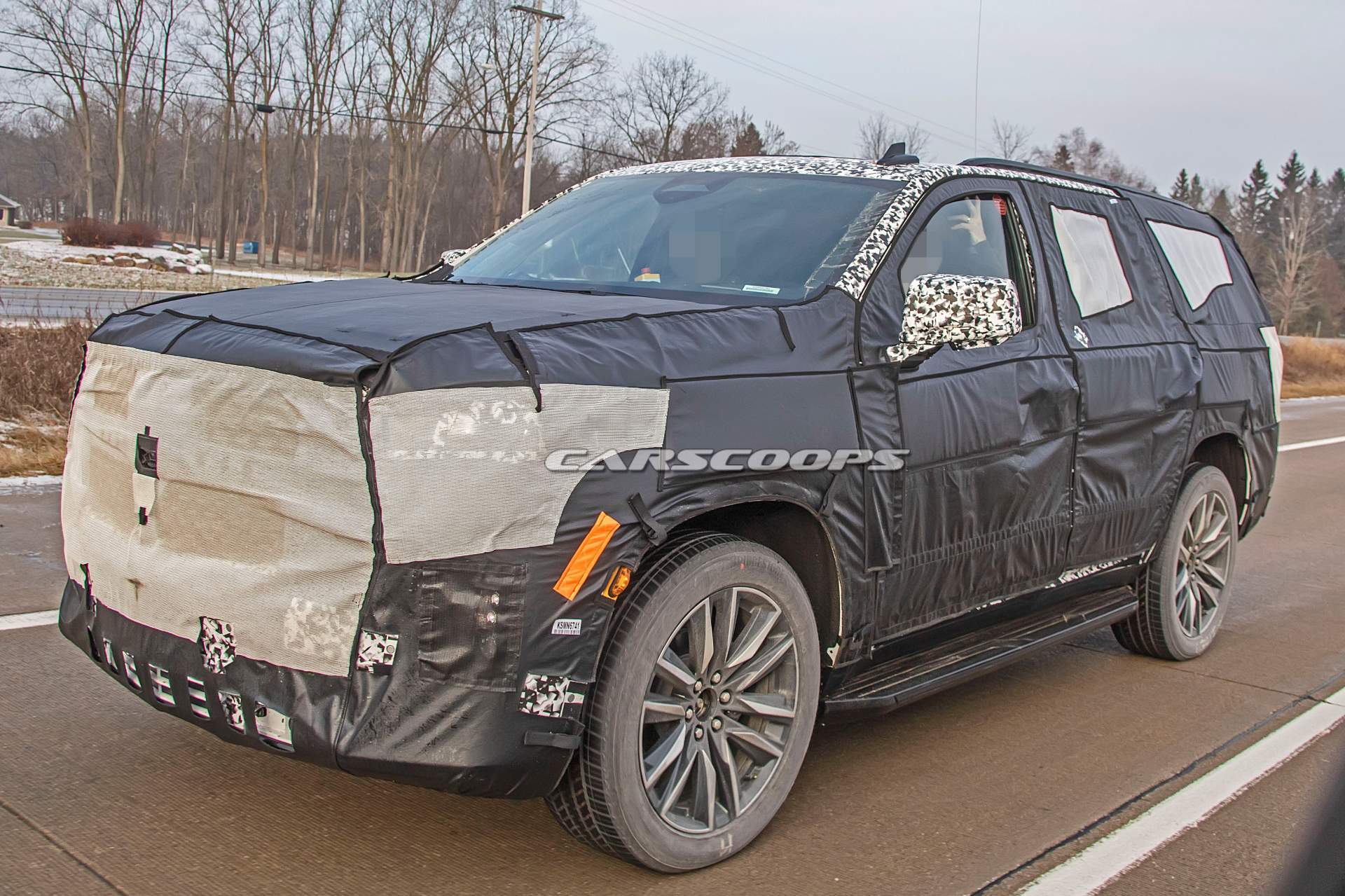 2020 Cadillac Escalade spy shots 8 2020 Cadillac Escalade Spotted For The First Time, Here’s Everything We Know So Far