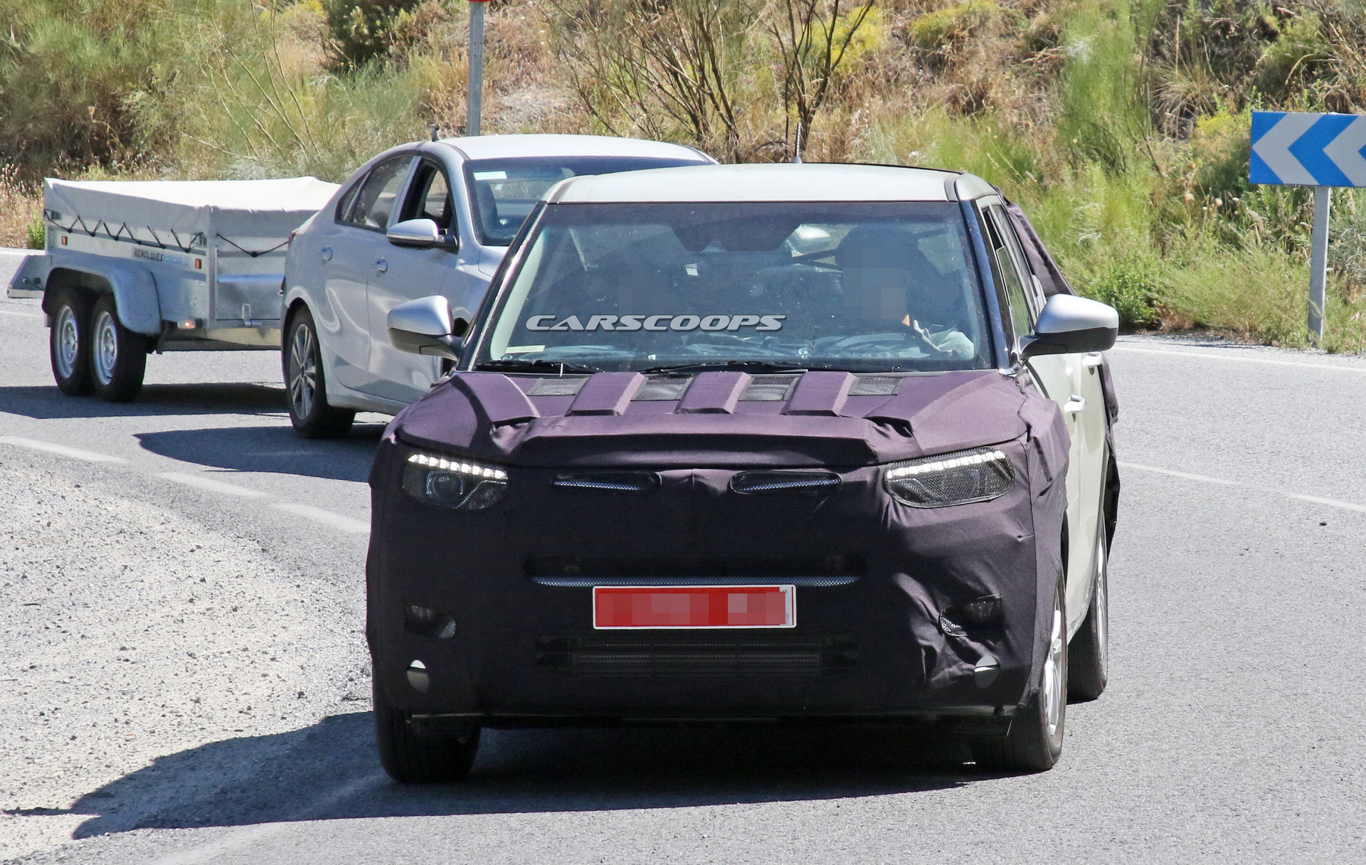 ssangyong tivoli facelift spy 1 Facelifted SsangYong Tivoli Getting Mild Visual Updates, Better Tech