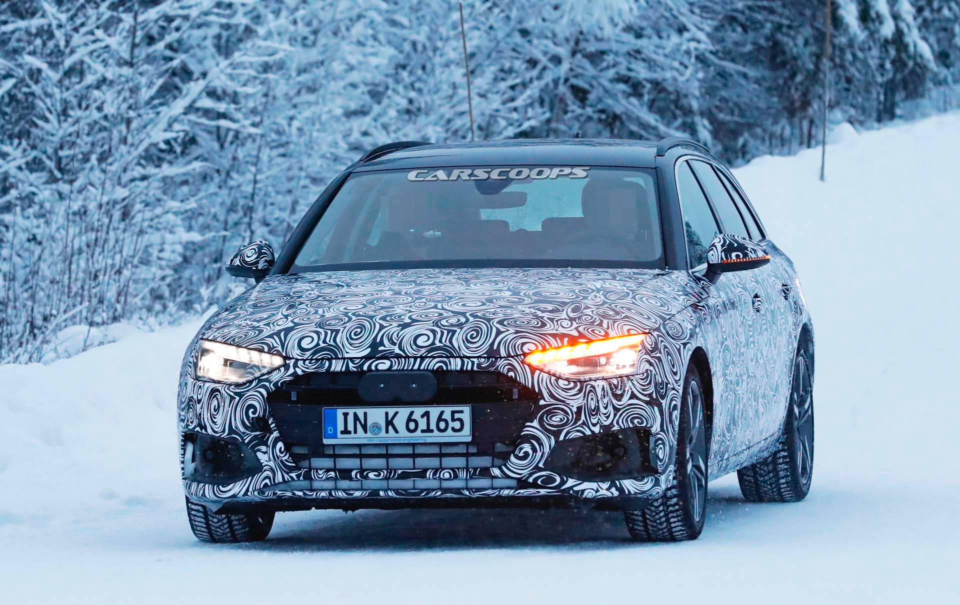 2020 Audi A4 Avant spy shots 9 2020 Audi A4 Family Getting A Proper Facelift After All (Video)