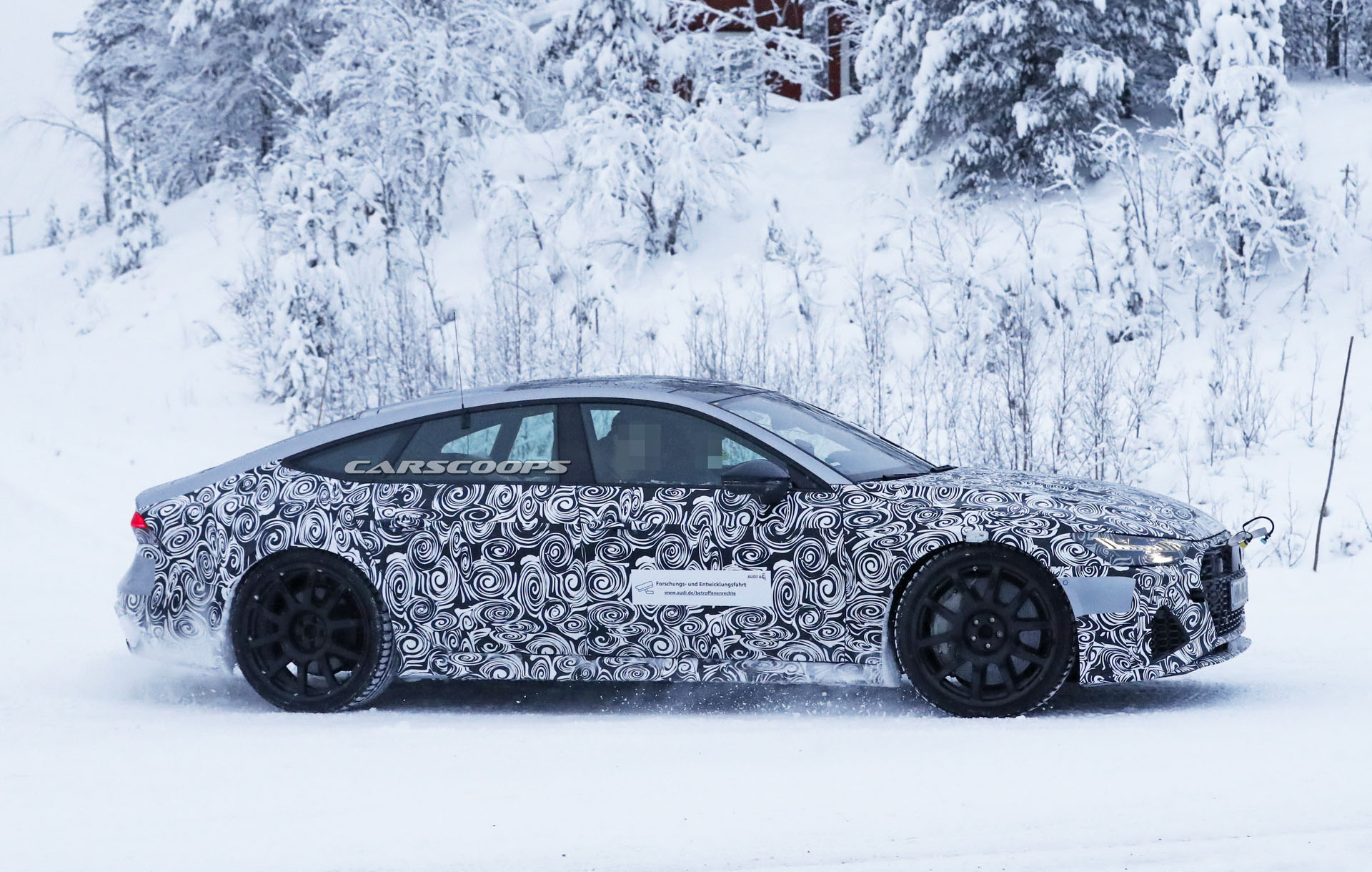 2019-Audi-RS7-Scoop-15 2020 Audi RS7 Spotted Near The Arctic Circle, Will Get Over 600-HP
