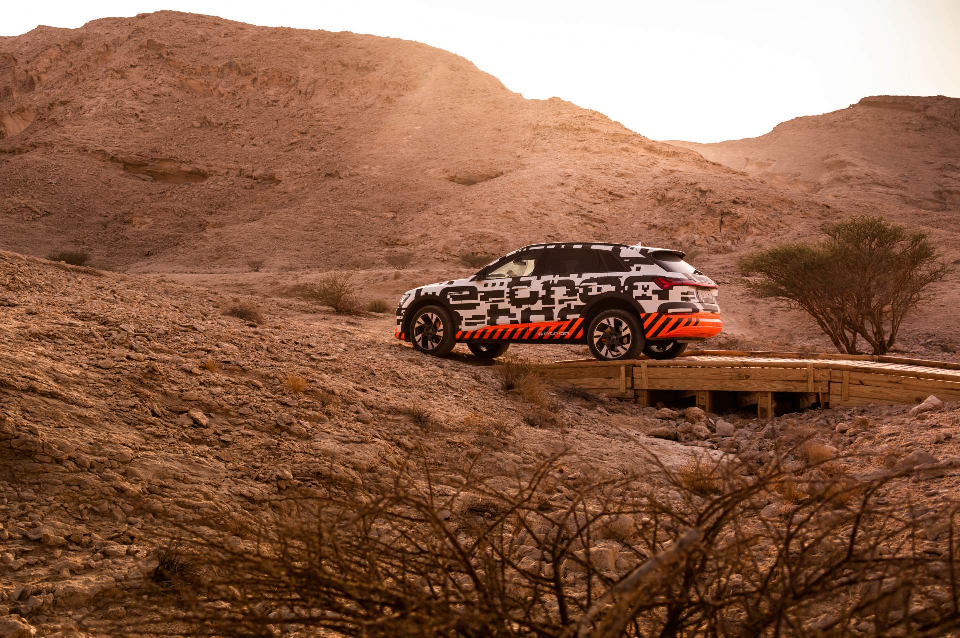 The Audi e-tron at Masdar City Scan Every Inch Of The 2019 Audi e-tron Electric SUV In 303 Photos