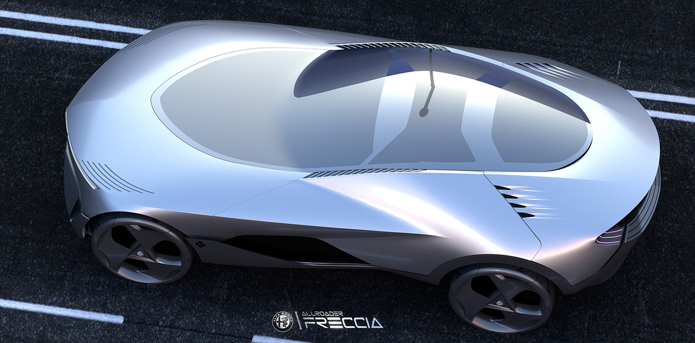 Alfa-Romeo-Freccia-Concept-18 Classic Alfa Romeo Montreal Inspires Futuristic Crossover Concept