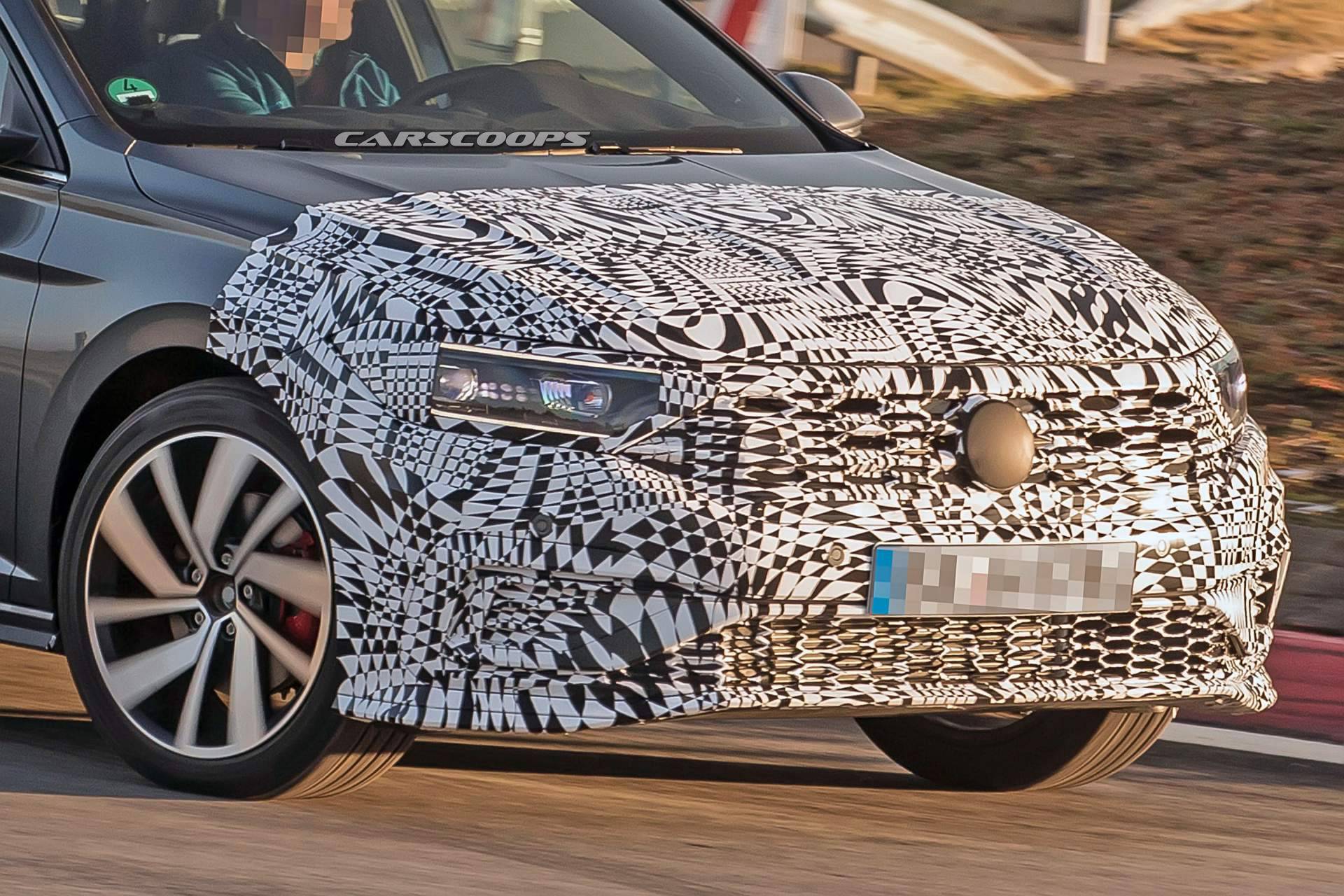 2020 VW Jetta GLI spy shots 4 Thinly-Disguised 2020 VW Jetta GLI Spotted Near The Nürburgring