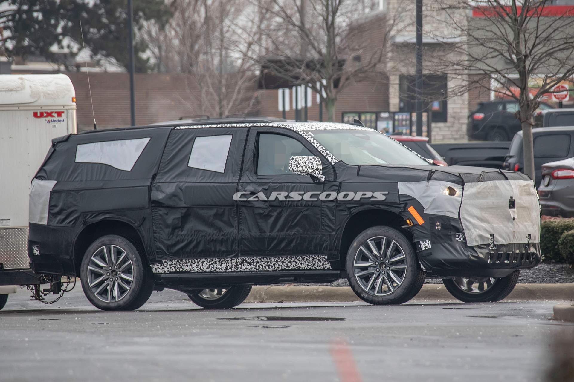 2020 Cadillac Escalade ESV spy shots 7 2020 Cadillac Escalade Spotted For The First Time, Here’s Everything We Know So Far