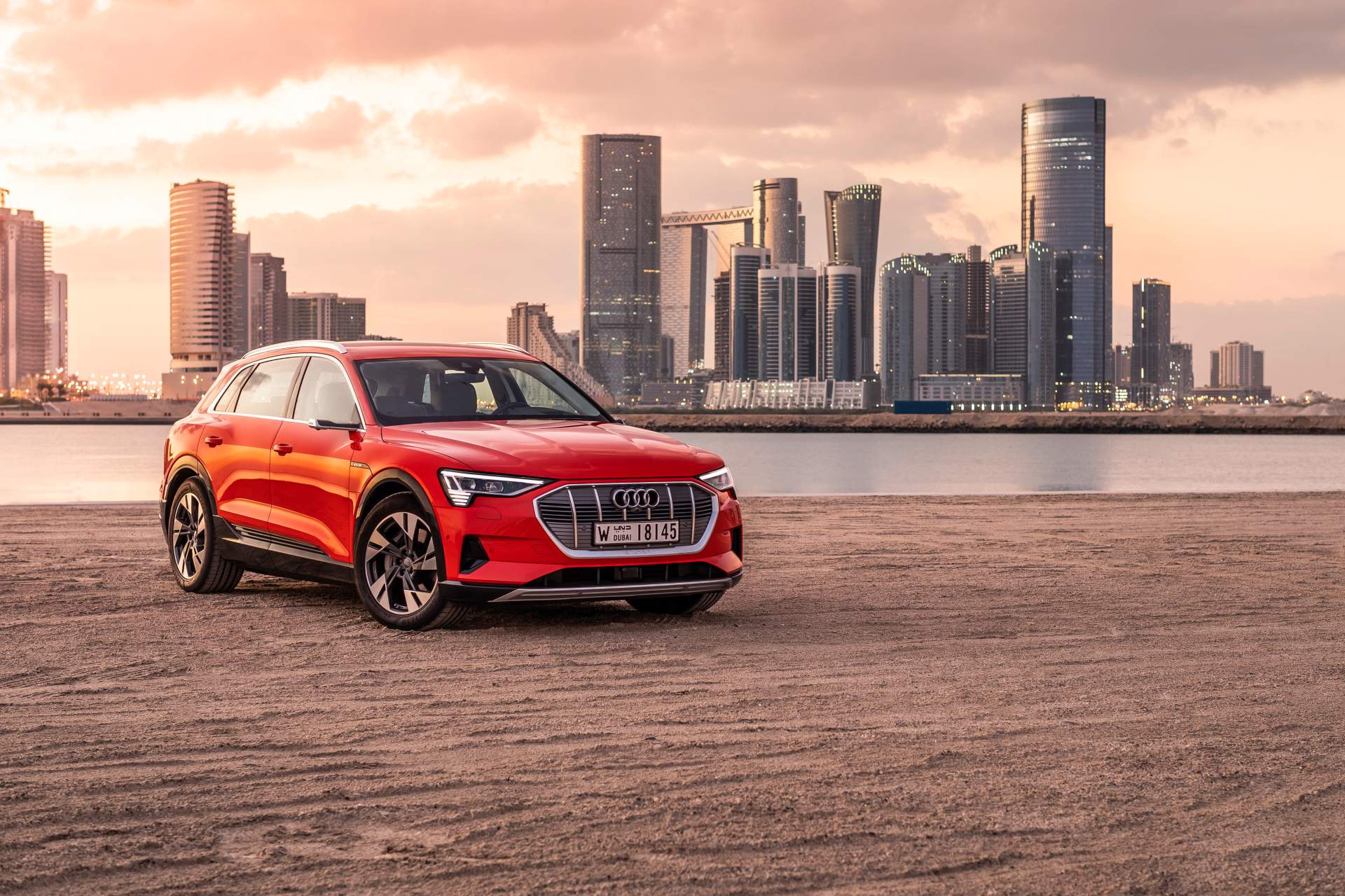 The Audi e-tron at Masdar City Scan Every Inch Of The 2019 Audi e-tron Electric SUV In 303 Photos