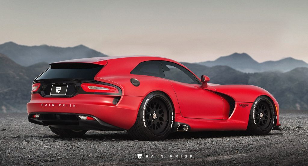  Dodge Viper Is Dead, But It Would Look Nice As A Shooting Brake