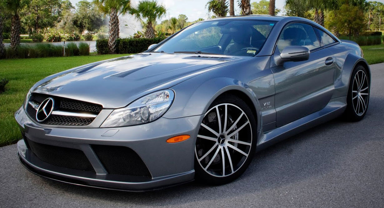 Renntech S Mercedes Sl65 Amg Black Series Is More Powerful Than Lambo Aventador Svj Carscoops