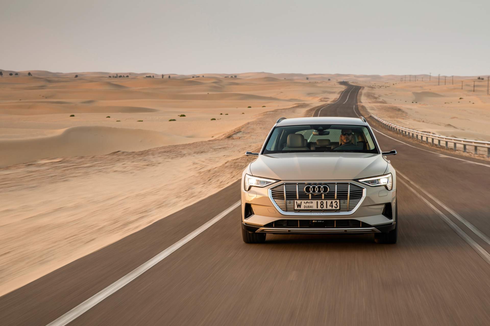 The Audi e-tron at Masdar City Scan Every Inch Of The 2019 Audi e-tron Electric SUV In 303 Photos