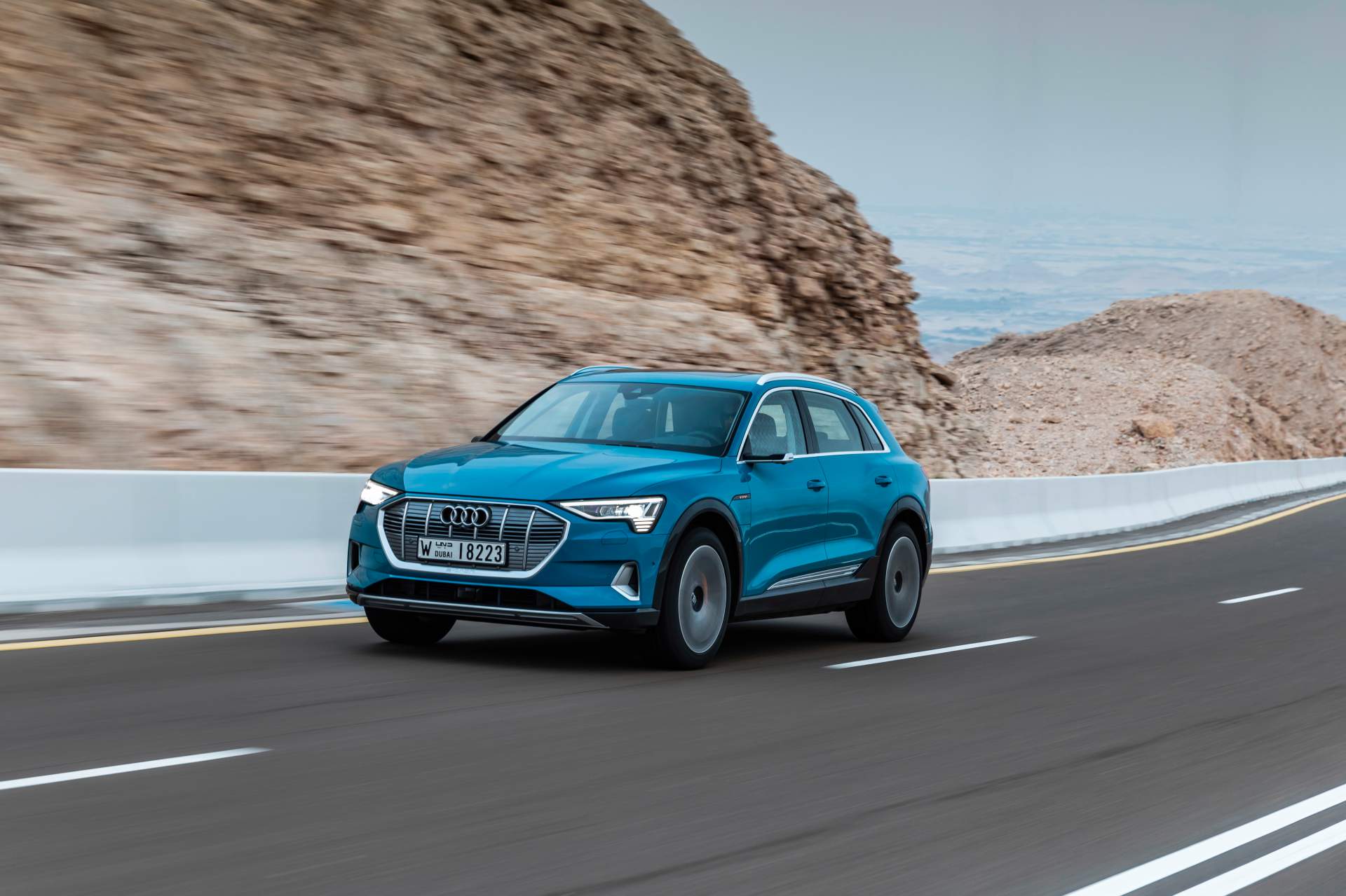The Audi e-tron at Masdar City Scan Every Inch Of The 2019 Audi e-tron Electric SUV In 303 Photos
