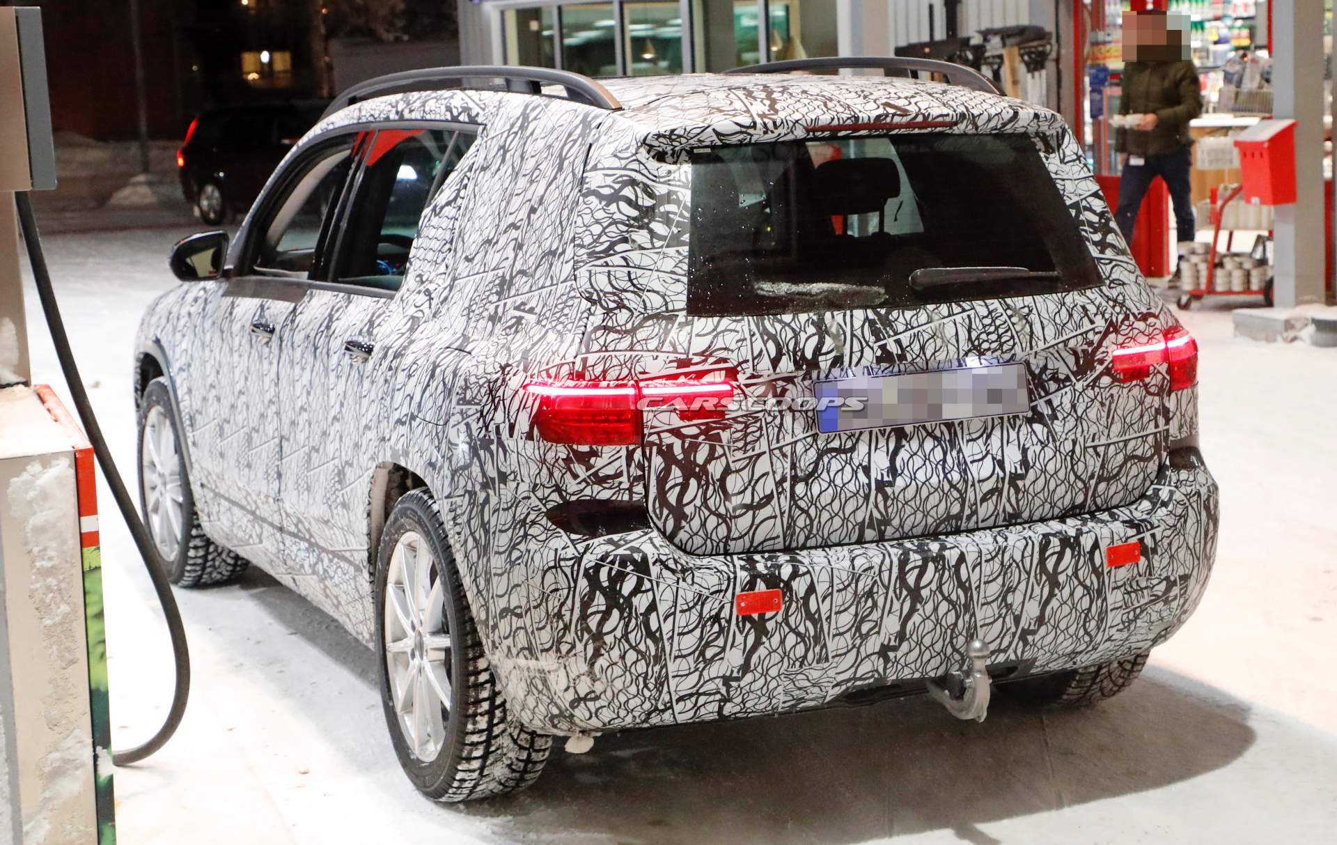 2019 Mercedes GLB spy shots 10 2019 Mercedes GLB: Here’s Our Best Look Yet At Compact SUV’s Interior