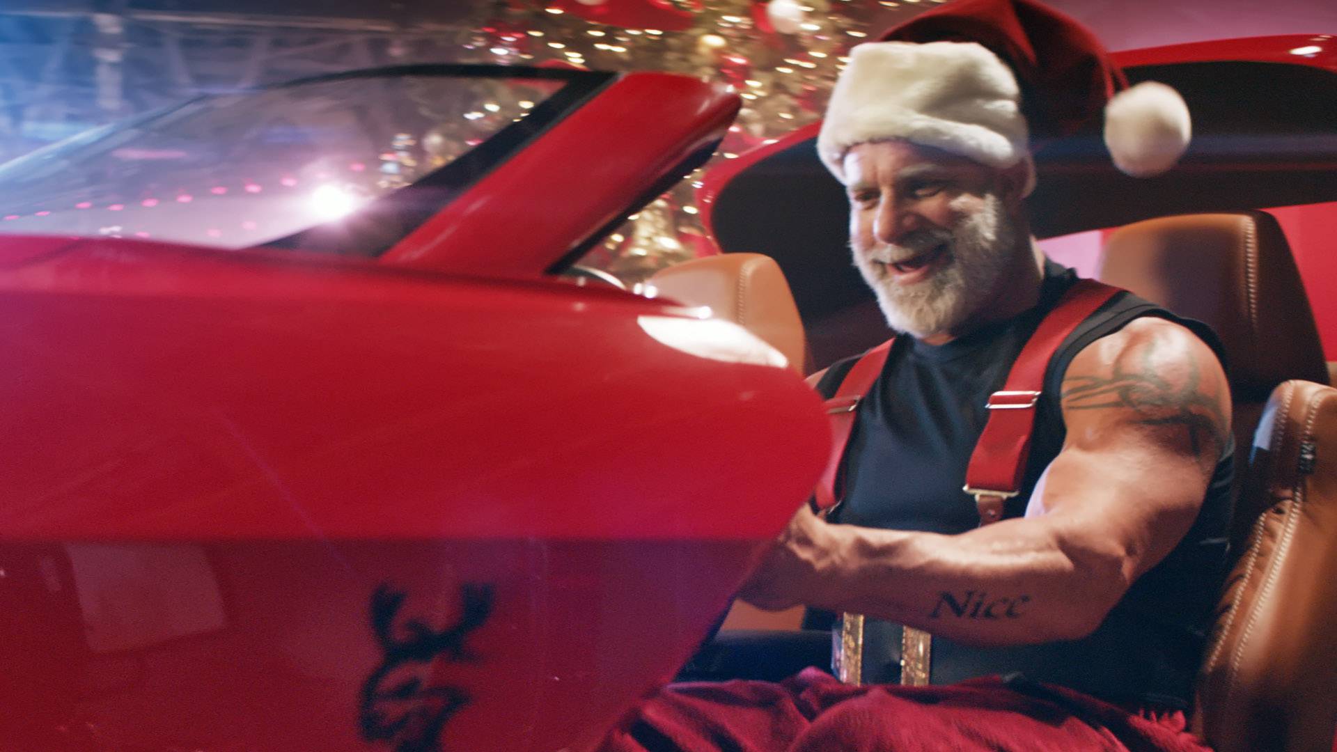 Dodge Jolly Fast Man ad campaign 2 Here’s How Santa’s 797 HP Dodge Redeye Express Sleigh Came To Be