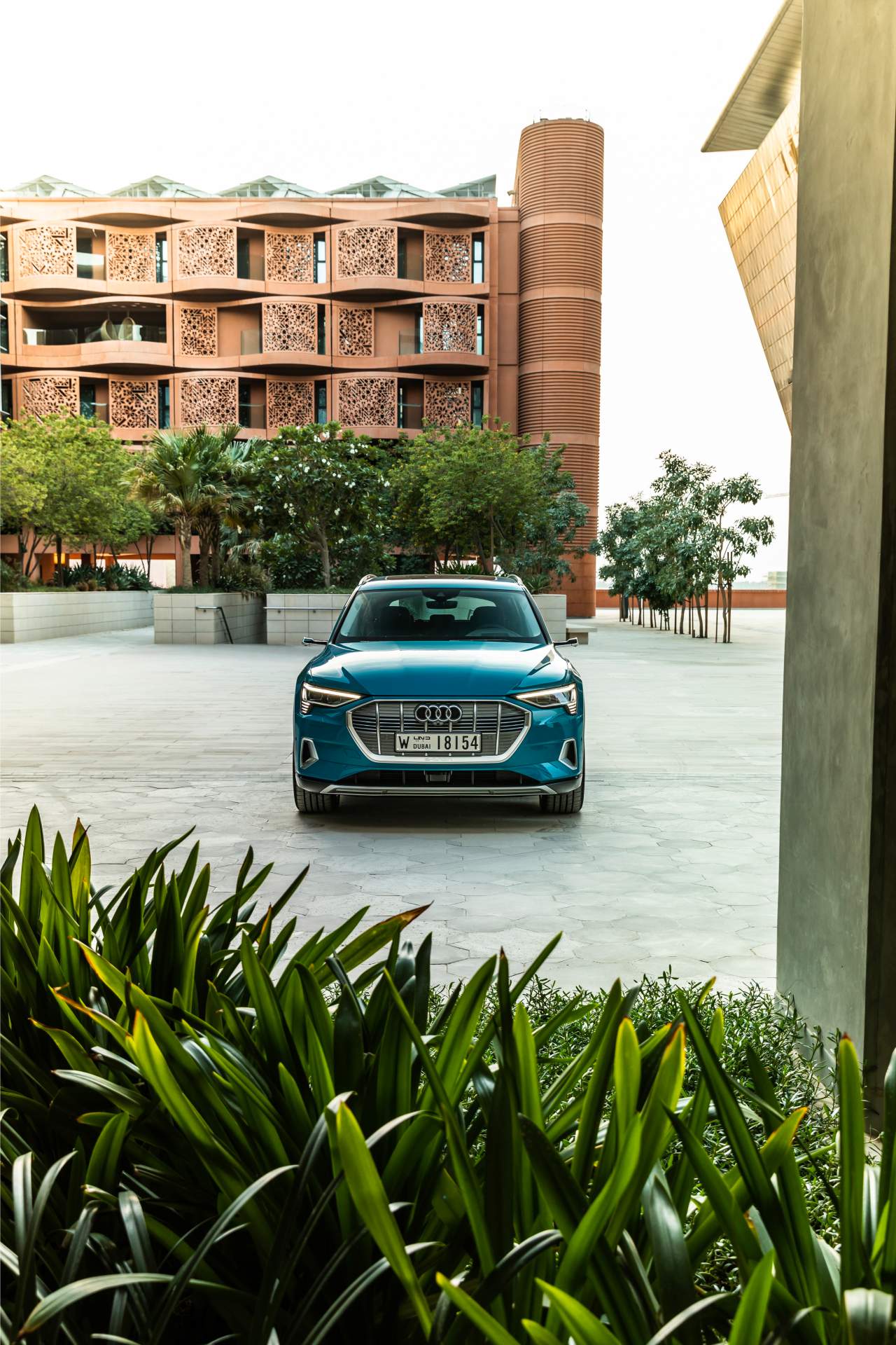 The Audi e-tron at Masdar City Scan Every Inch Of The 2019 Audi e-tron Electric SUV In 303 Photos