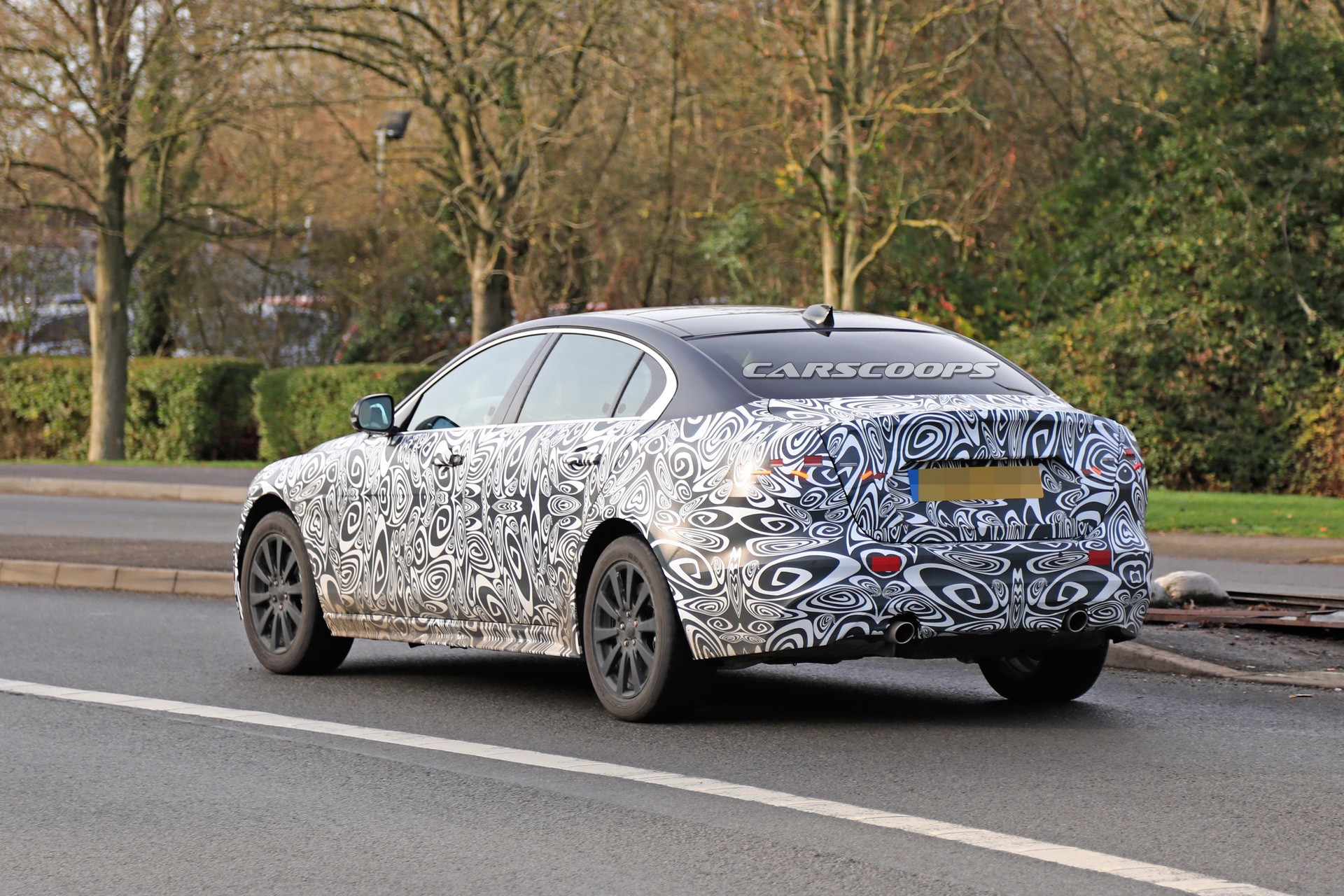2019 jaguar xe facelift spy 27 2019 Jaguar XE Shaping Up To Be A More Competent 3-Series Rival
