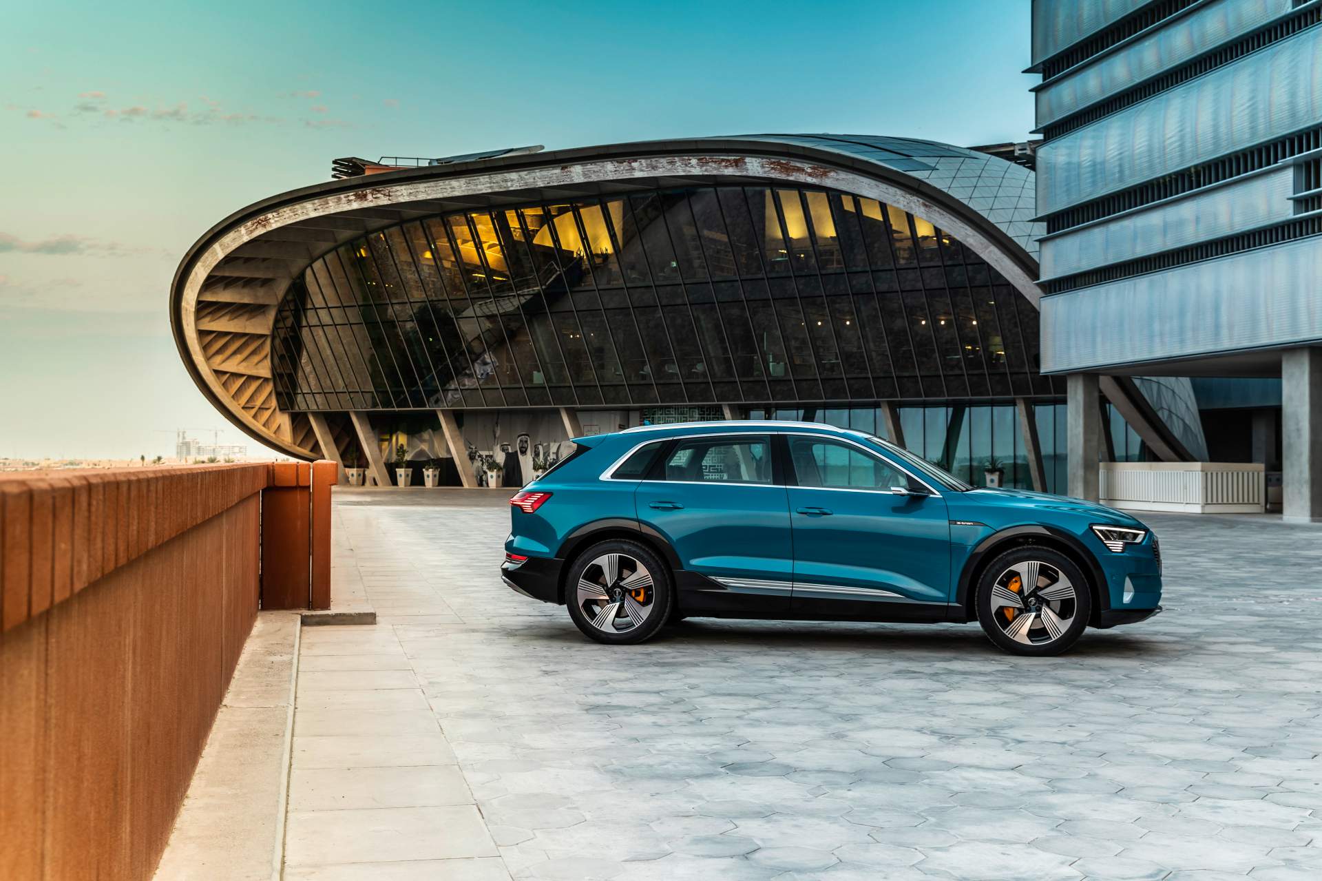 The Audi e-tron at Masdar City Scan Every Inch Of The 2019 Audi e-tron Electric SUV In 303 Photos