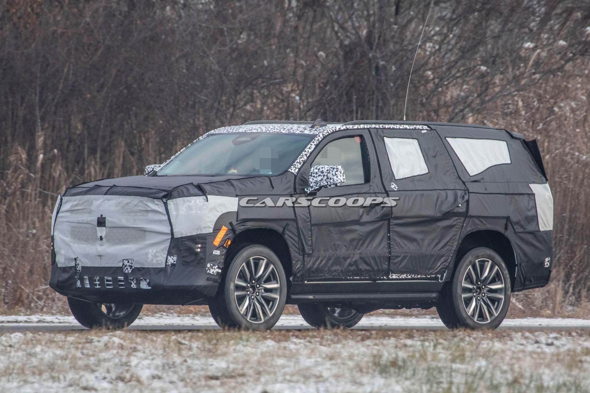 2020 Cadillac Escalade spy shots 5 2020 Cadillac Escalade Spotted For The First Time, Here’s Everything We Know So Far
