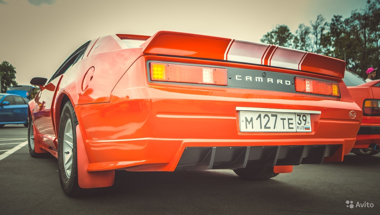 chevy camaro project russia 6 Confused 1980s Camaro Modded To Look Like A 2010s 5th Gen Model