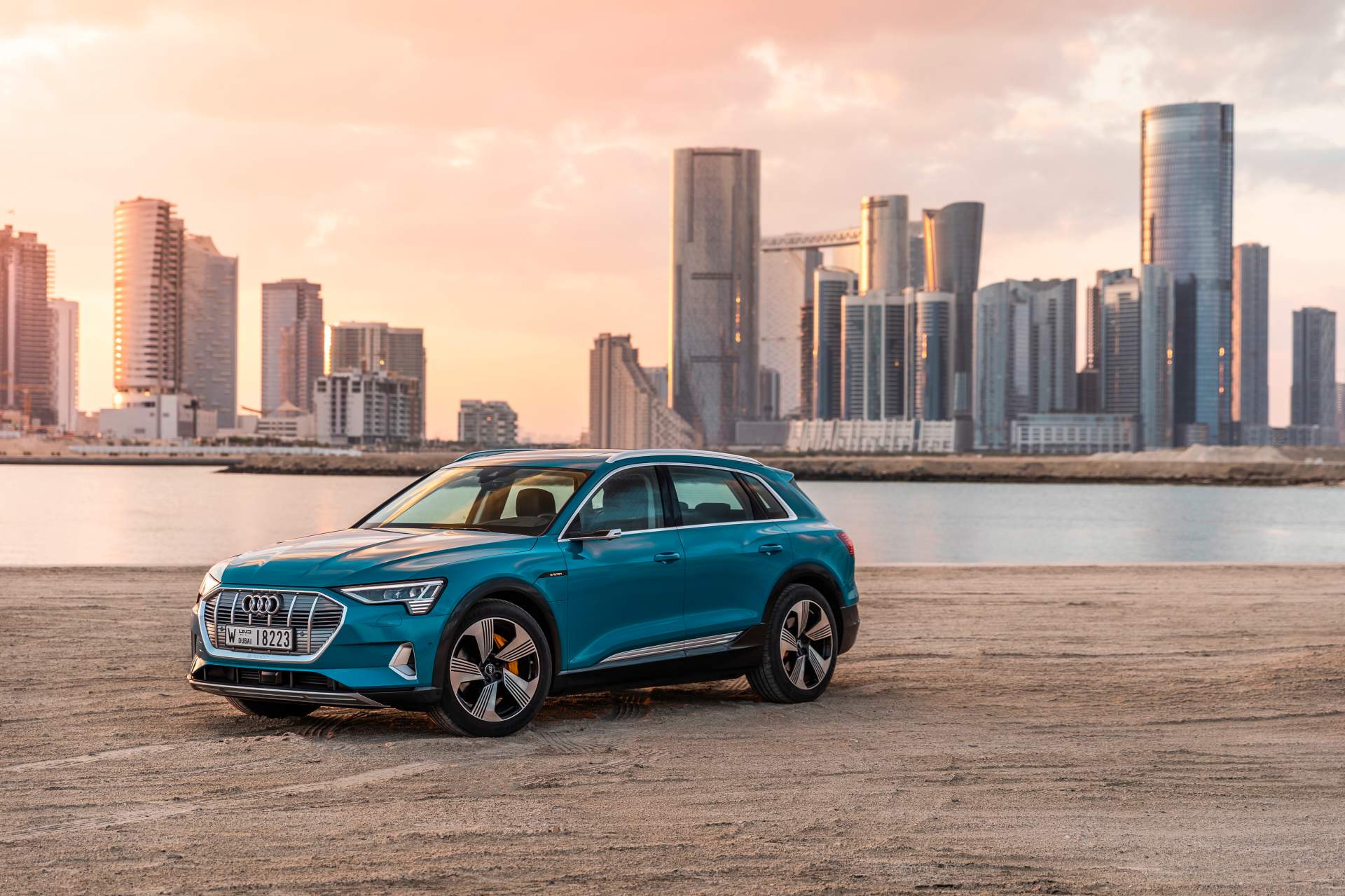 The Audi e-tron at Masdar City Scan Every Inch Of The 2019 Audi e-tron Electric SUV In 303 Photos