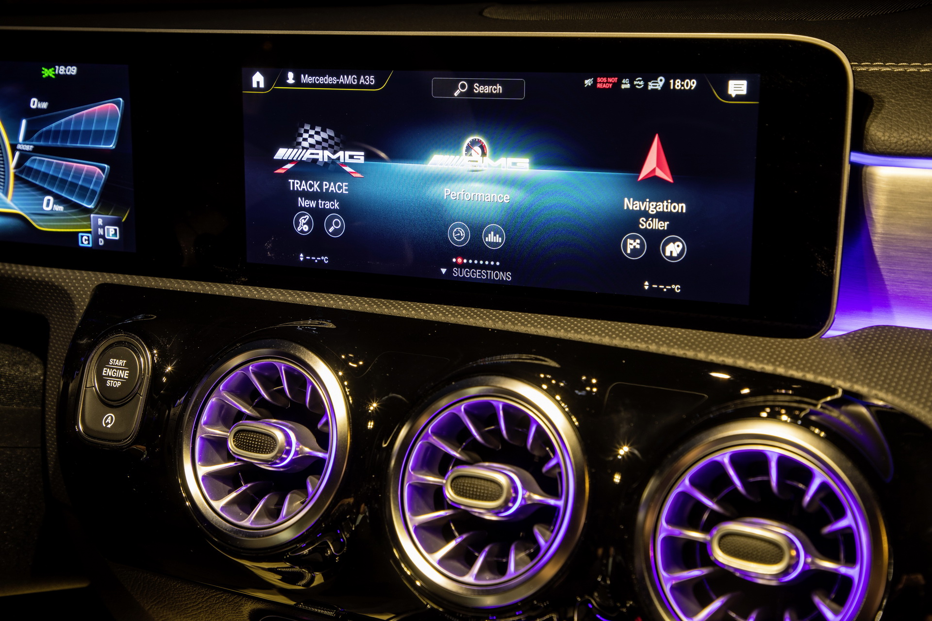 2019-Mercedes-AMG-A35-57 2019 Mercedes AMG A35: AMG’s Most Affordable Model Gets Detailed