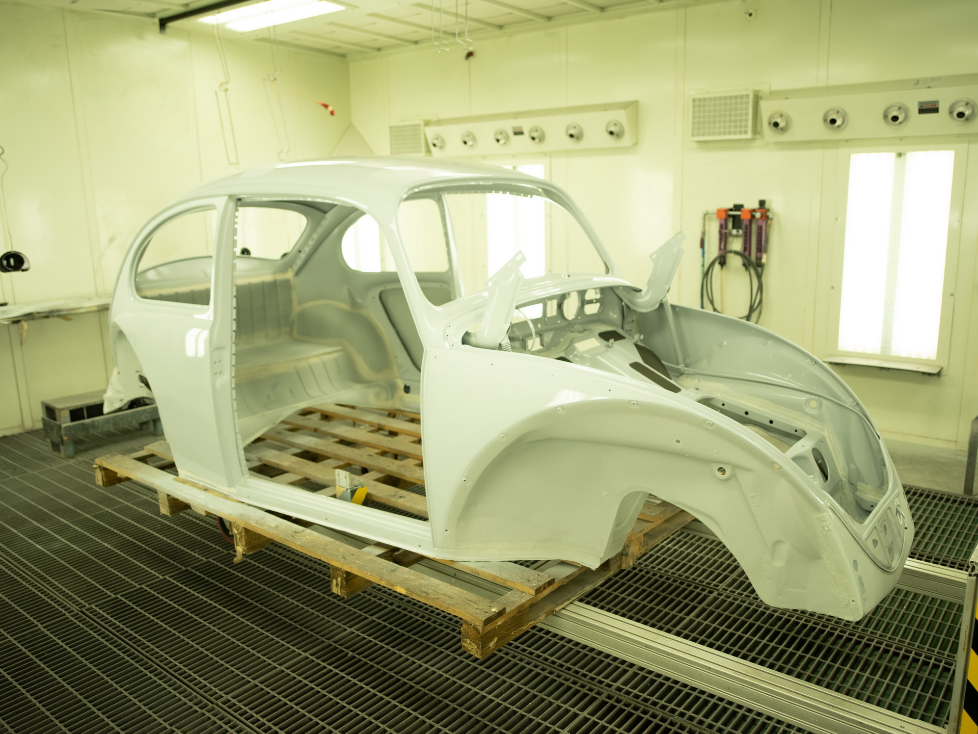 1966-VW-Beetle-Restoration-15 1966 Beetle Gets A Free Restoration From VW USA After 350,000 Miles Of Daily Use