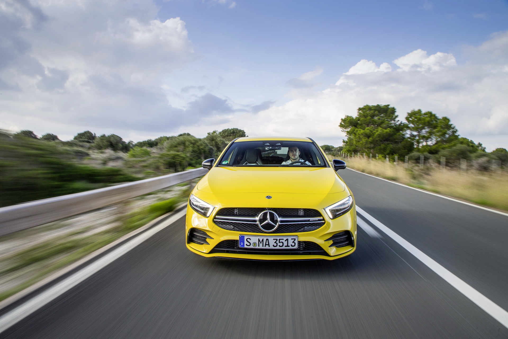 2019-Mercedes-AMG-A35-41 2019 Mercedes AMG A35: AMG’s Most Affordable Model Gets Detailed