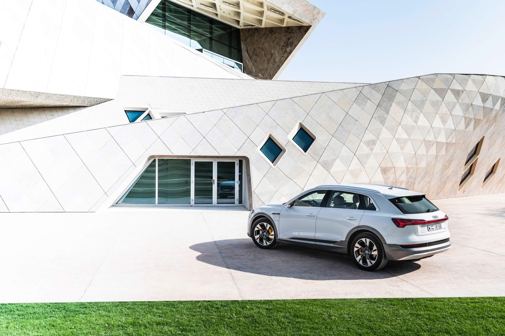 The Audi e-tron at Masdar City Scan Every Inch Of The 2019 Audi e-tron Electric SUV In 303 Photos