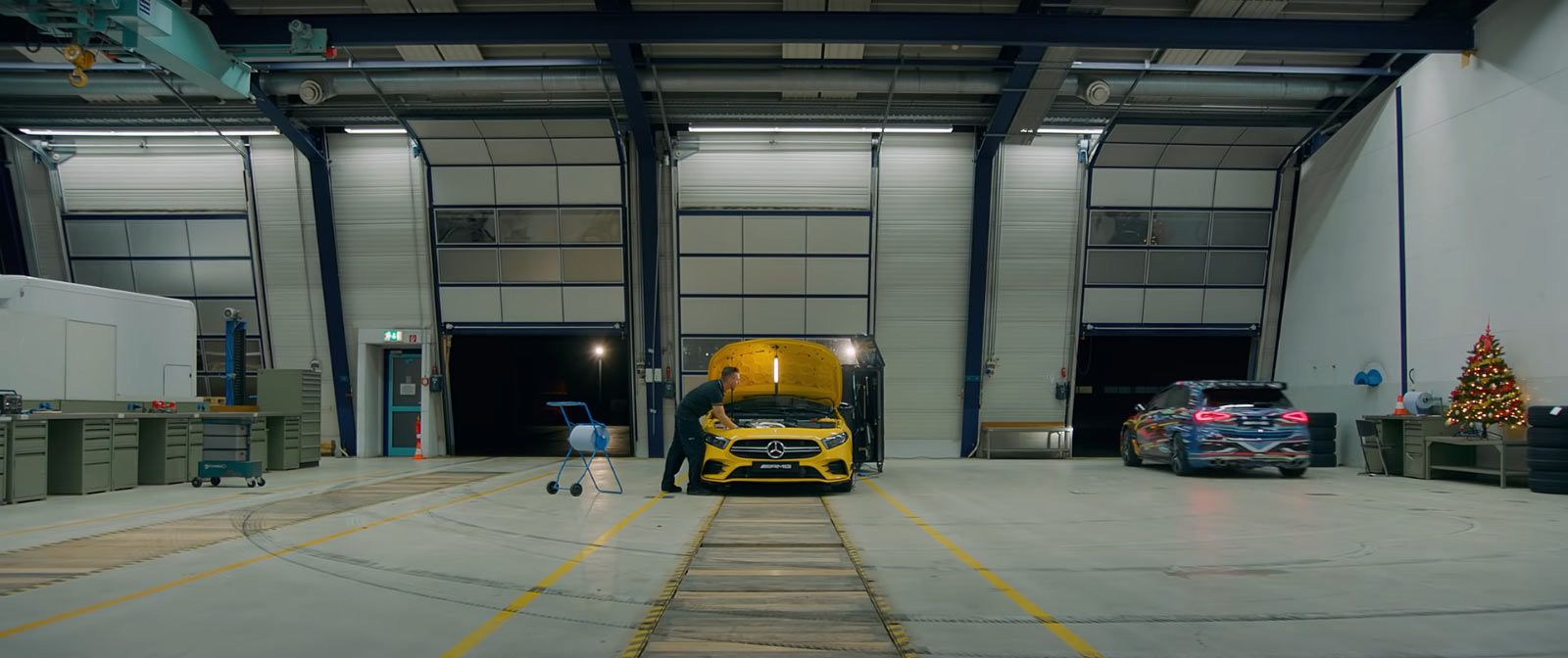 Mercedes-AMG A45 Teaser Video-8 2020 Mercedes-AMG A45 Comes Out One Last Time Before Geneva Debut