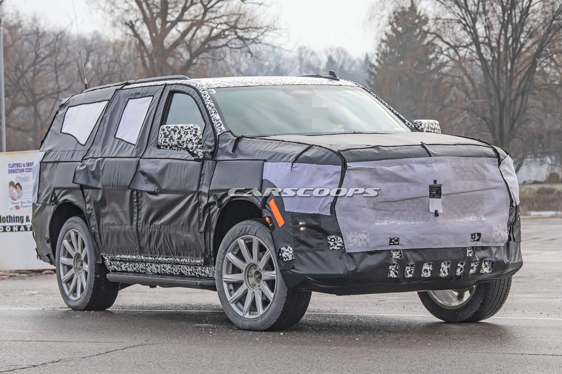 2020 Cadillac Escalade spy shots 13 2020 Cadillac Escalade Spotted For The First Time, Here’s Everything We Know So Far