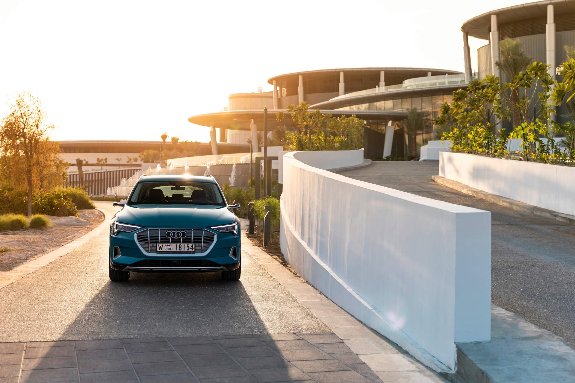 The Audi e-tron at Masdar City Scan Every Inch Of The 2019 Audi e-tron Electric SUV In 303 Photos