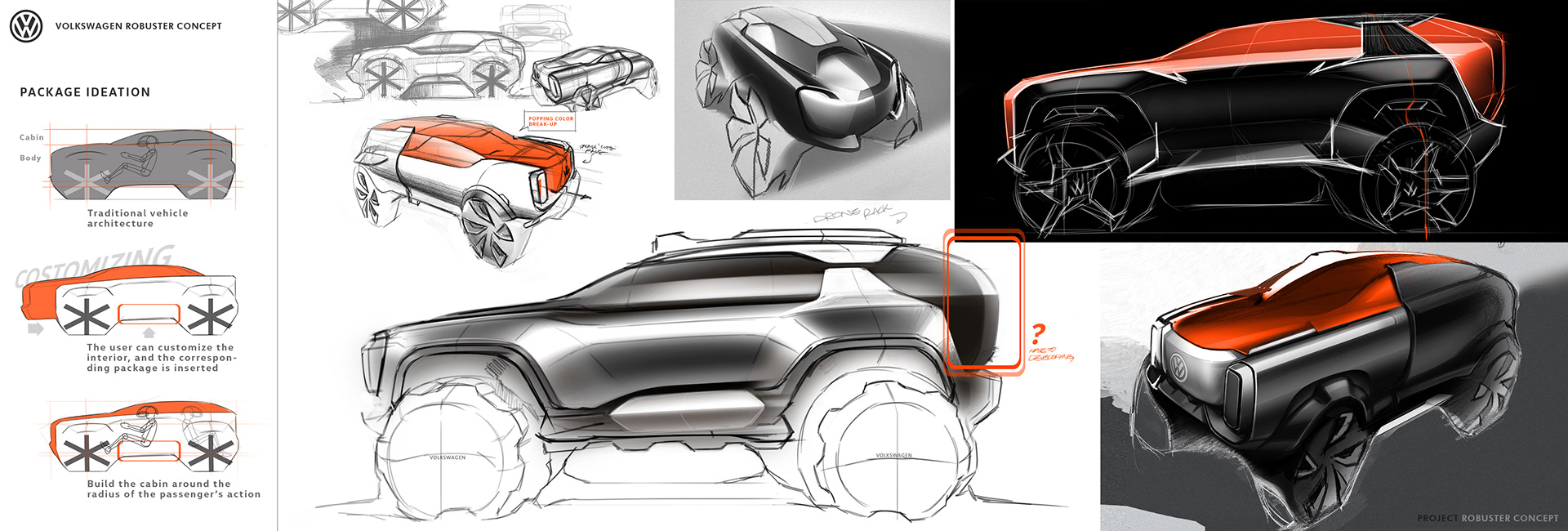 vw rugged suv concept render 7 VW T-Rug Reportedly Coming To Challenge Land Rover Defender