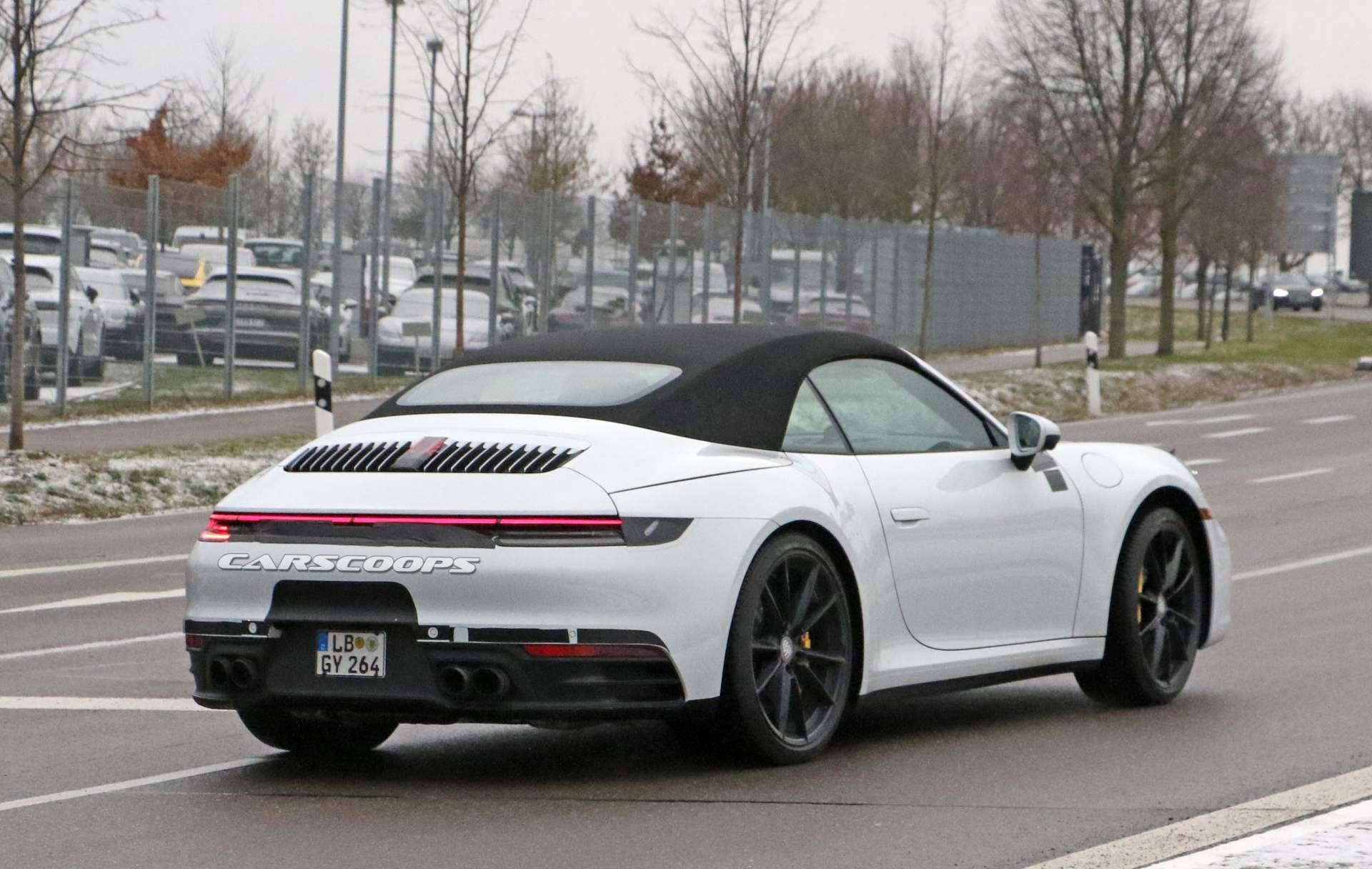 2020 Porsche 911 Cabriolet spy shots 32 2019 NY Auto Show To Feature Debuts From Acura, Genesis, Mercedes And Porsche