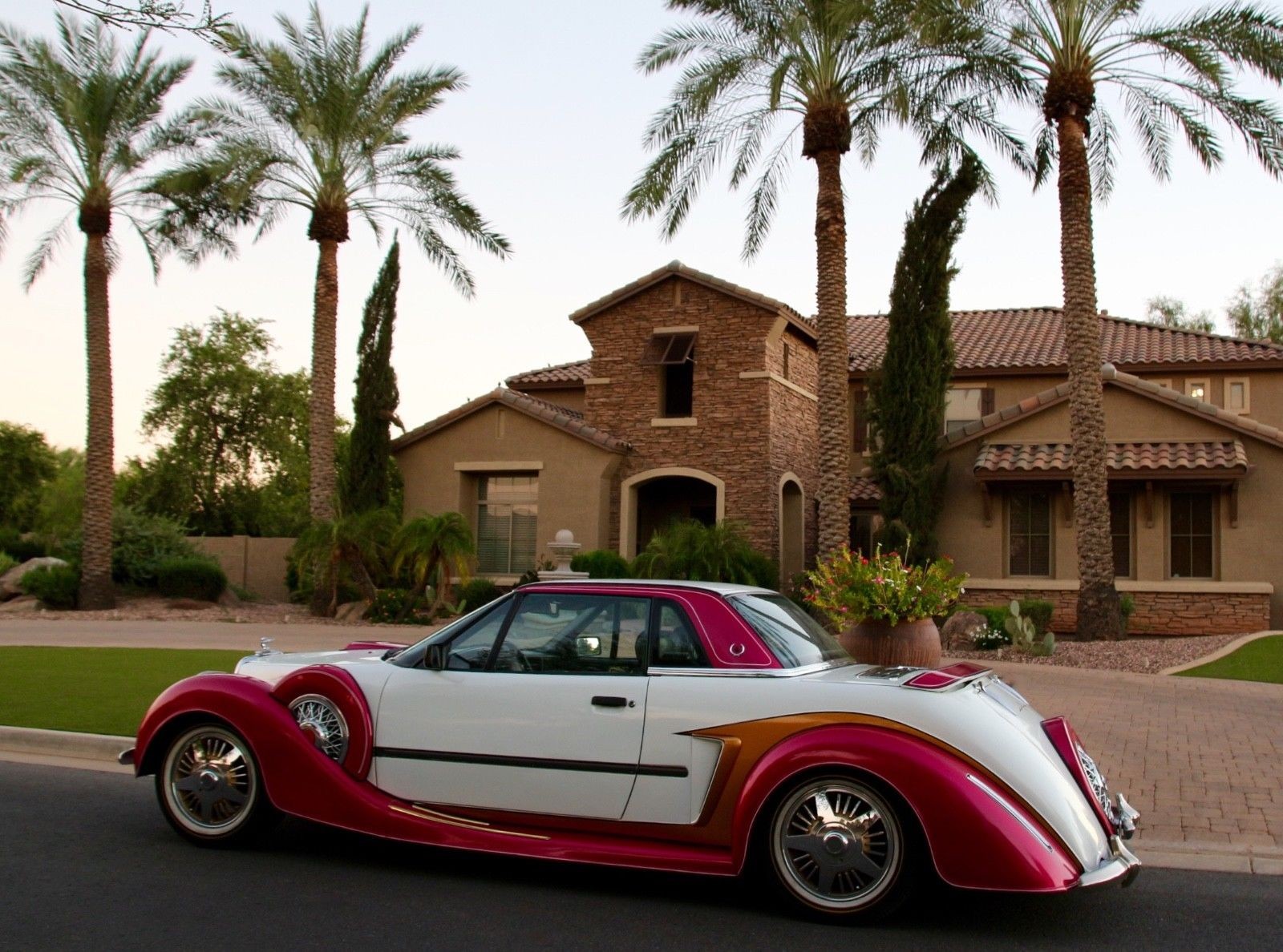 Riley Convertible Replica-17 This Weird Retro Riley Contraption Has A Rear-Mounted Cadillac V8